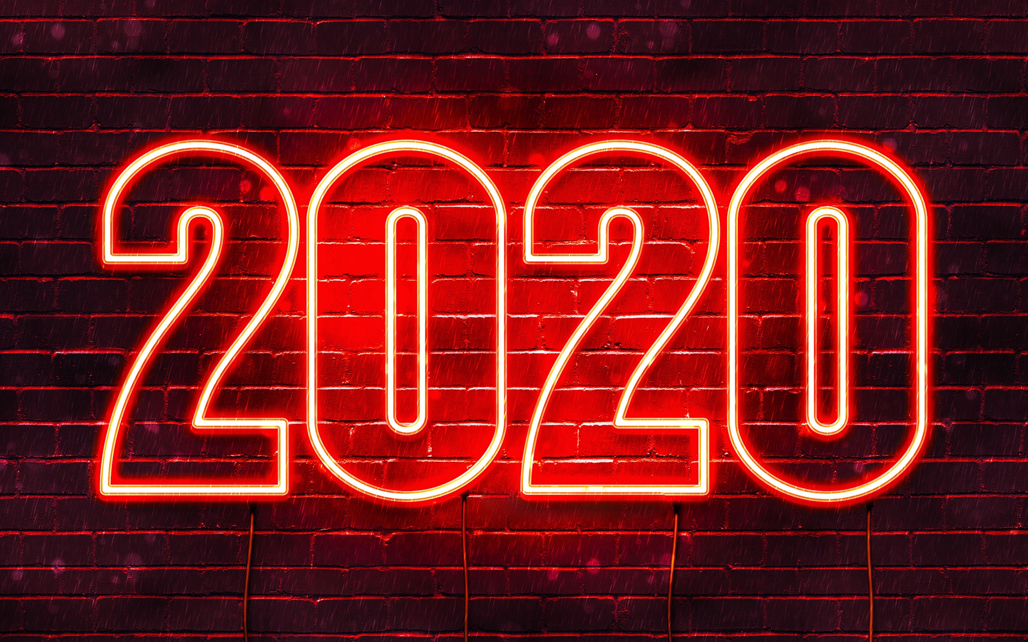 Brick New Year New Year 2020 2048x1280