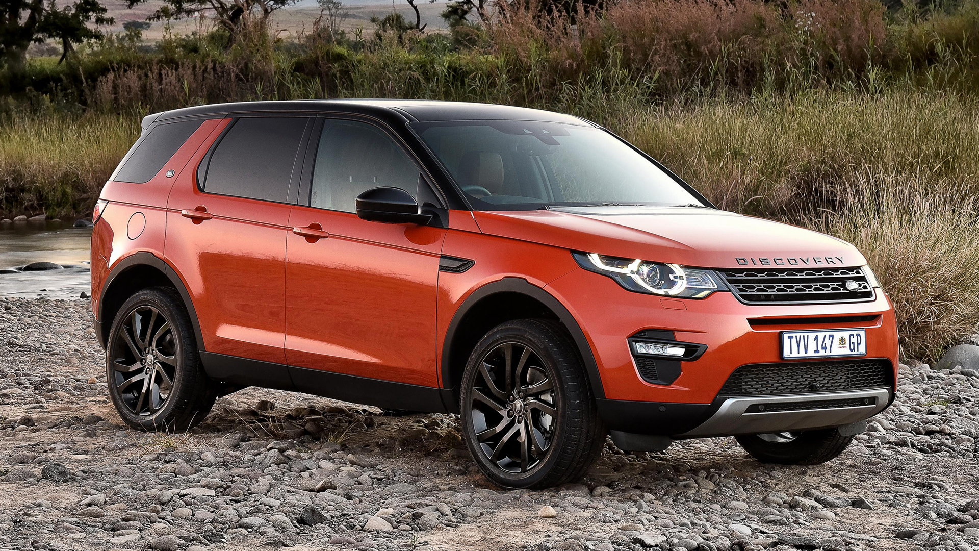 Car Crossover Car Land Rover Discovery Sport Hse Luxury Black Design Pack Luxury Car Red Car Suv Sub 1920x1080