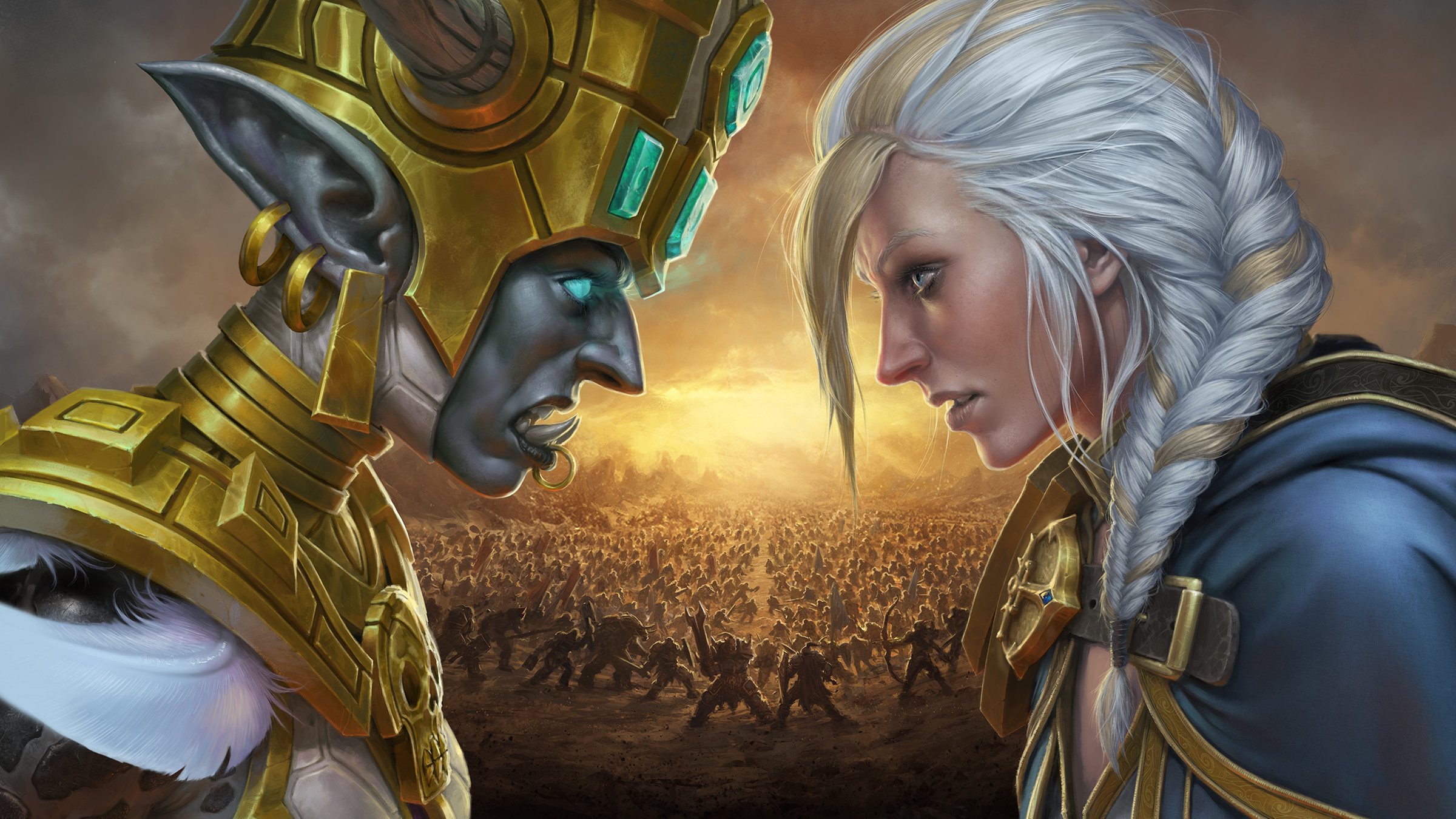 Video Game World Of Warcraft Battle For Azeroth 2400x1350