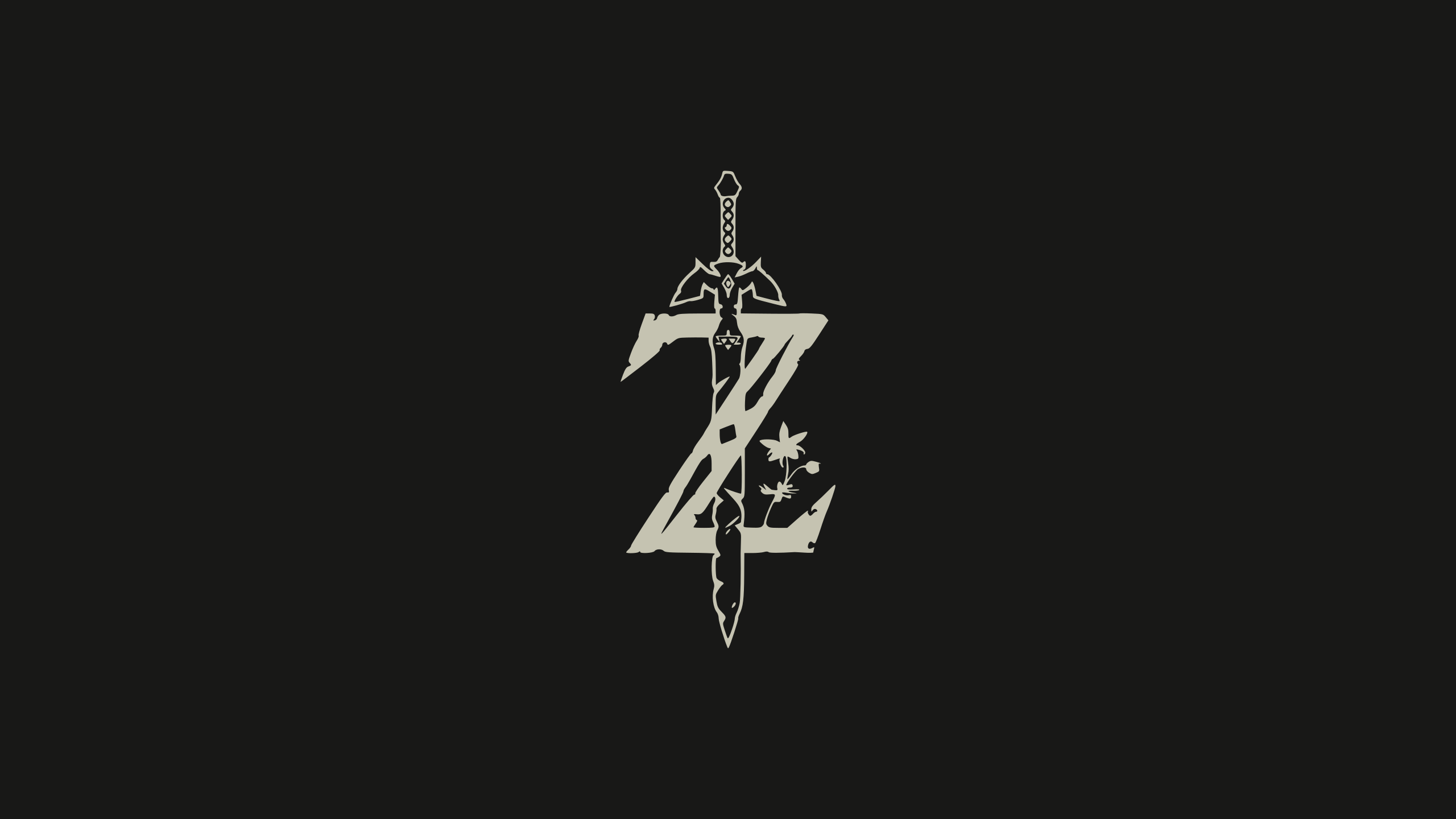 The Legend Of Zelda Master Sword Minimalism 2560x1440