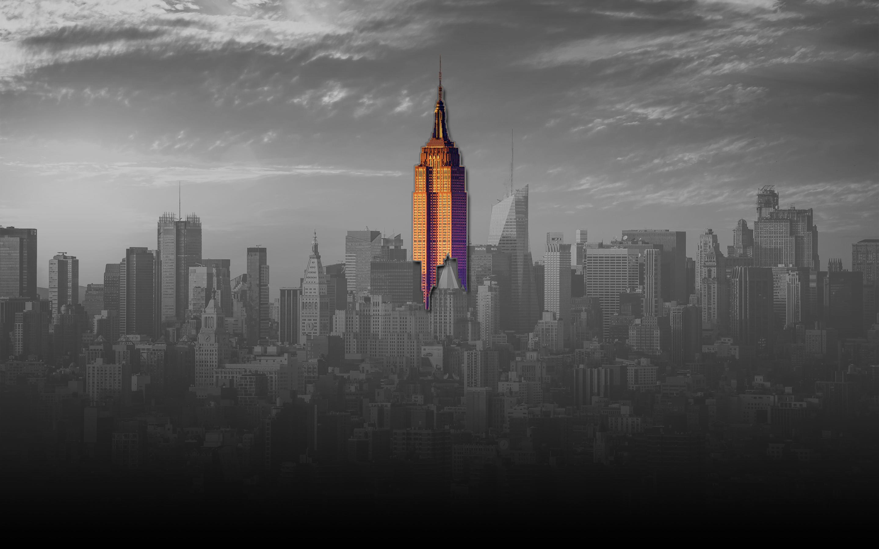City World New York City Empire State Building 2880x1800