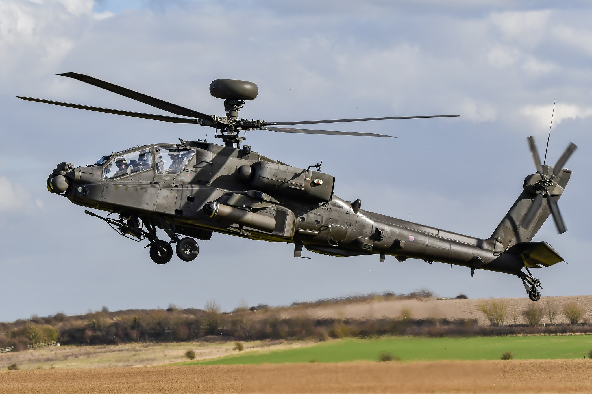 Aircraft Attack Helicopter Boeing Ah 64 Apache Helicopter 2048x1365