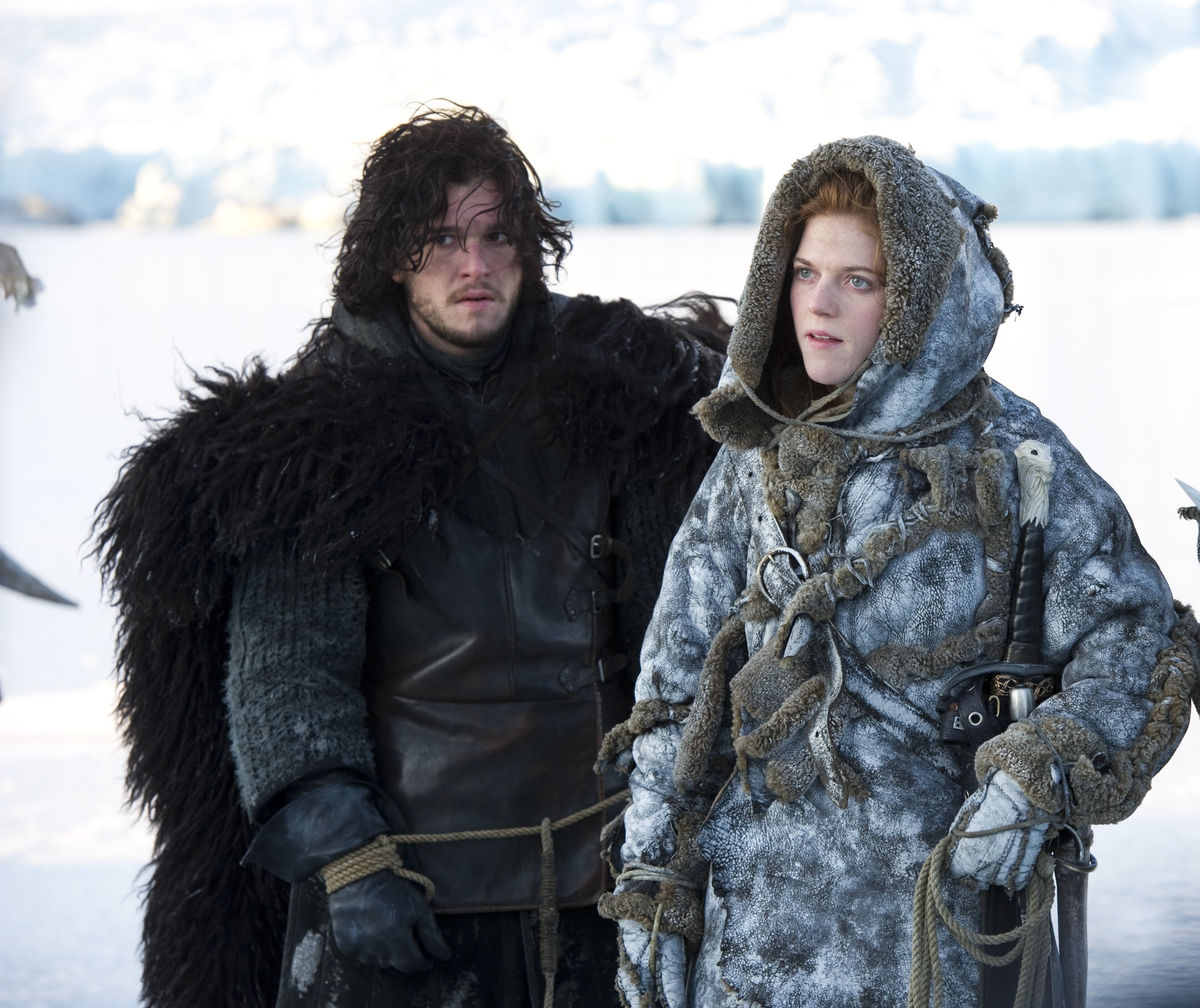 Jon Snow Kit Harington Rose Leslie Ygritte Game Of Thrones 3248x2728