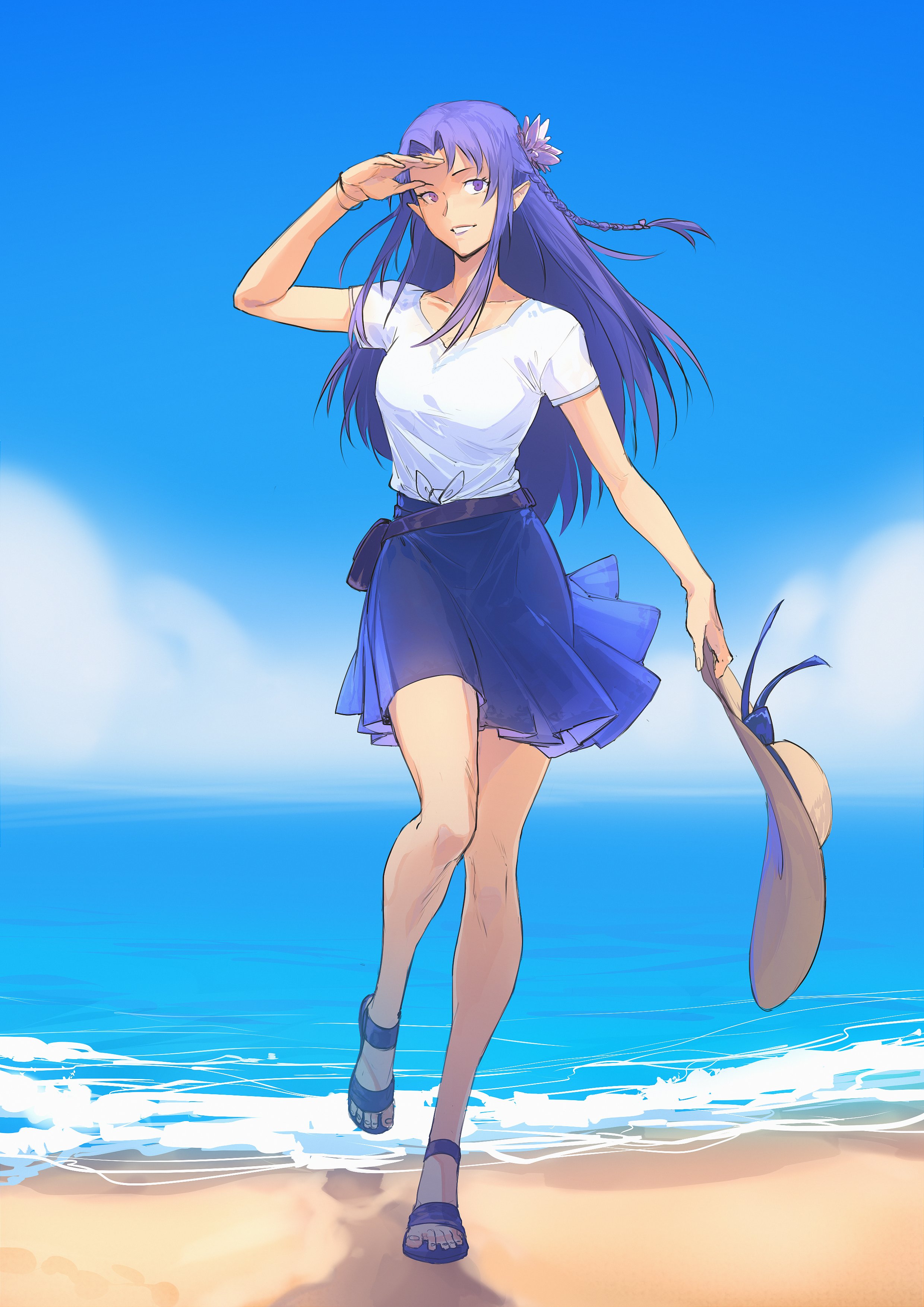 Fate Series Fate Stay Night Fate Stay Night Unlimited Blade Works Clear Sky Anime Girls Alternate Co 2480x3507