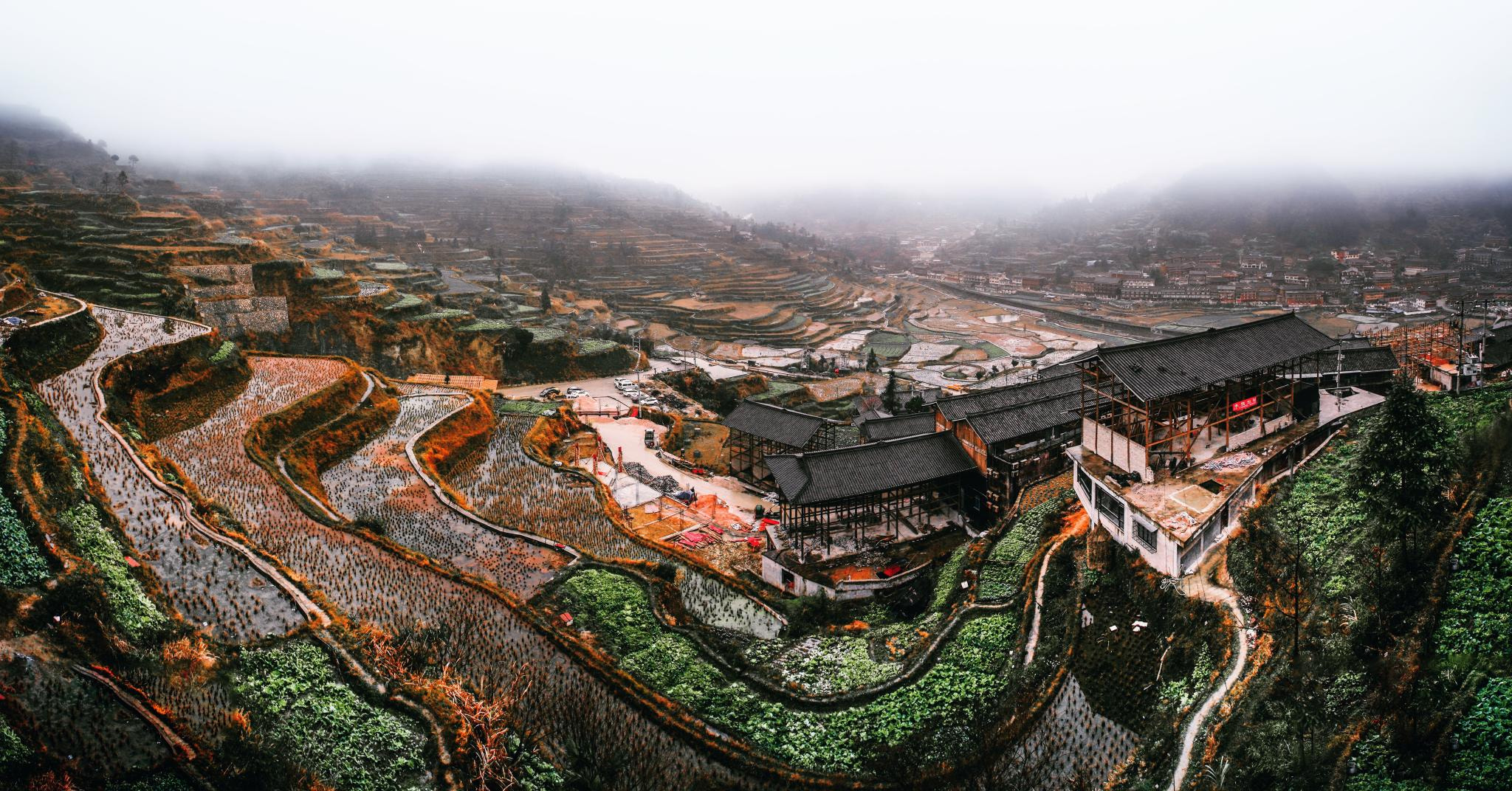 Landscape 500px China Rice Terrace 2048x1072