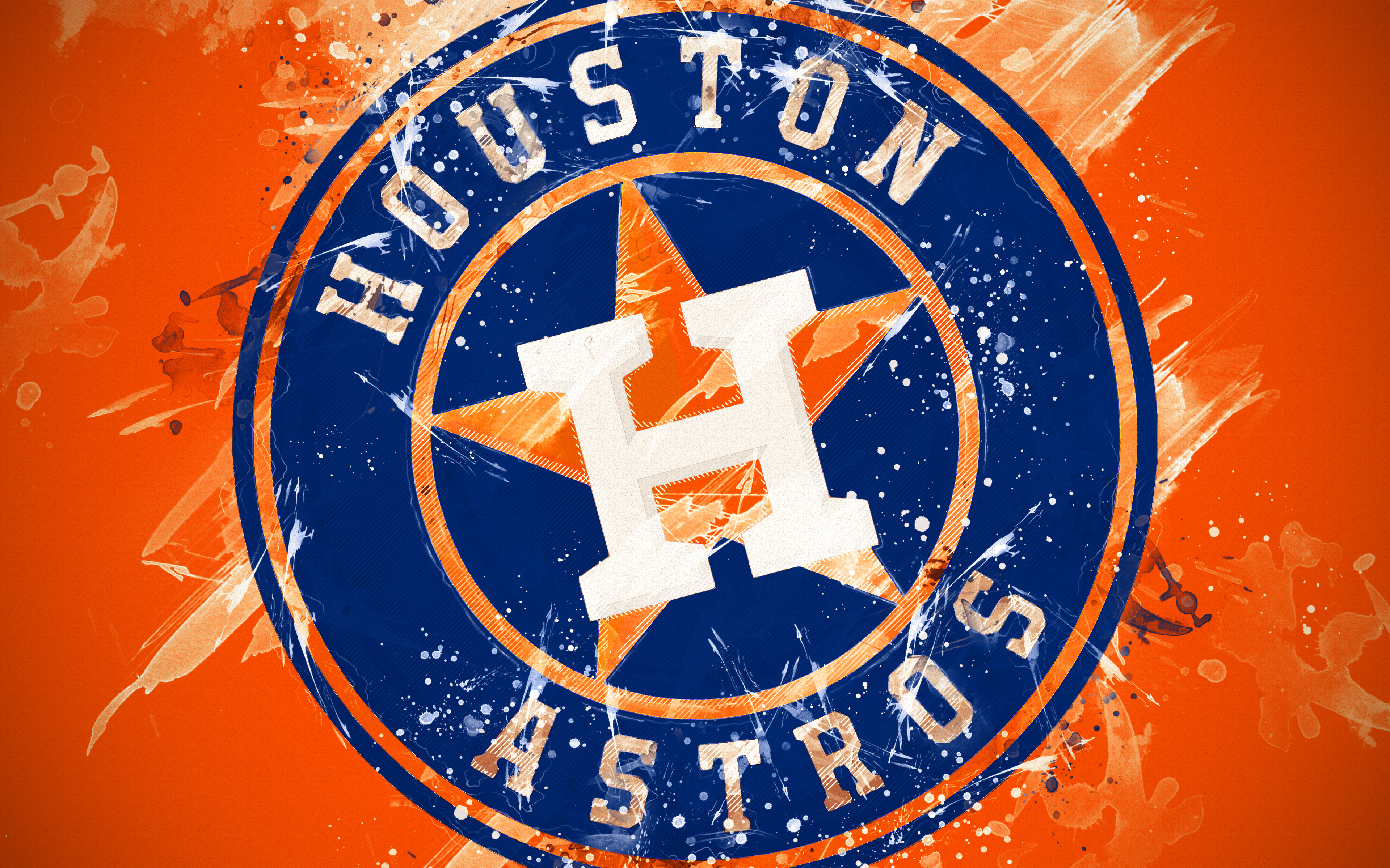 Baseball Houston Astros Logo Mlb 3840x2400