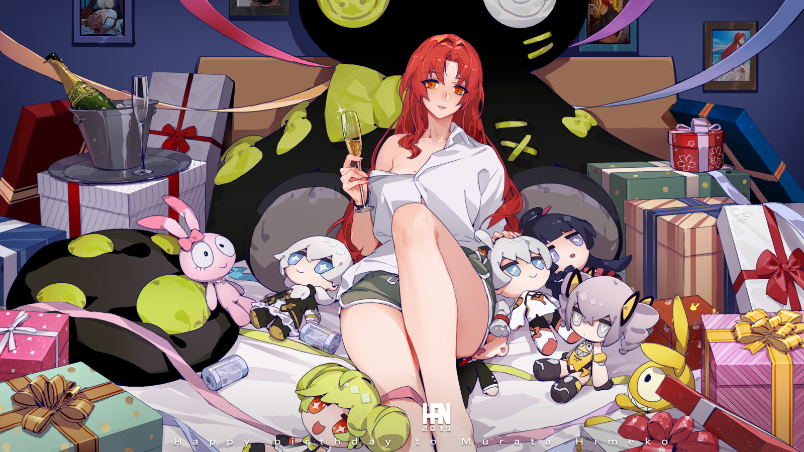Honkai Impact 3rd Anime Anime Girls Murata Himeko Han 0v0 1600x900