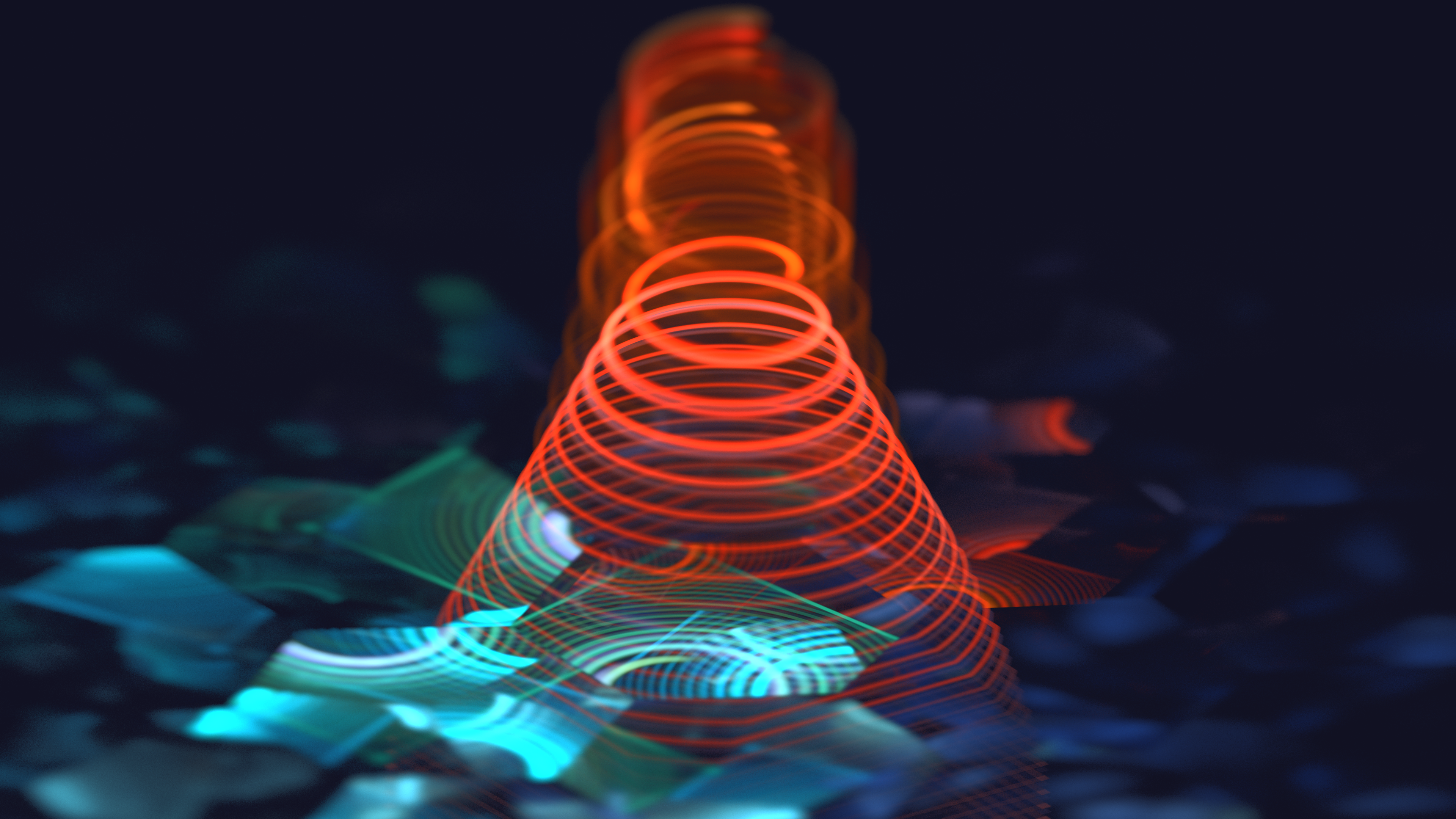 Abstract 3D Abstract Fractal Apophysis 3840x2160