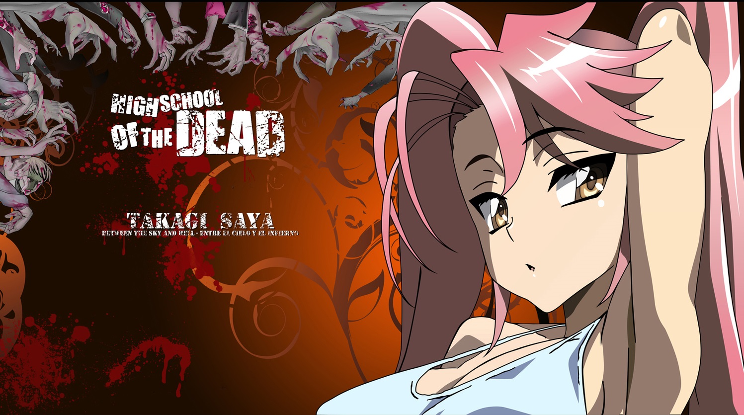 Highschool Of The Dead Saya Takagi 1497x835