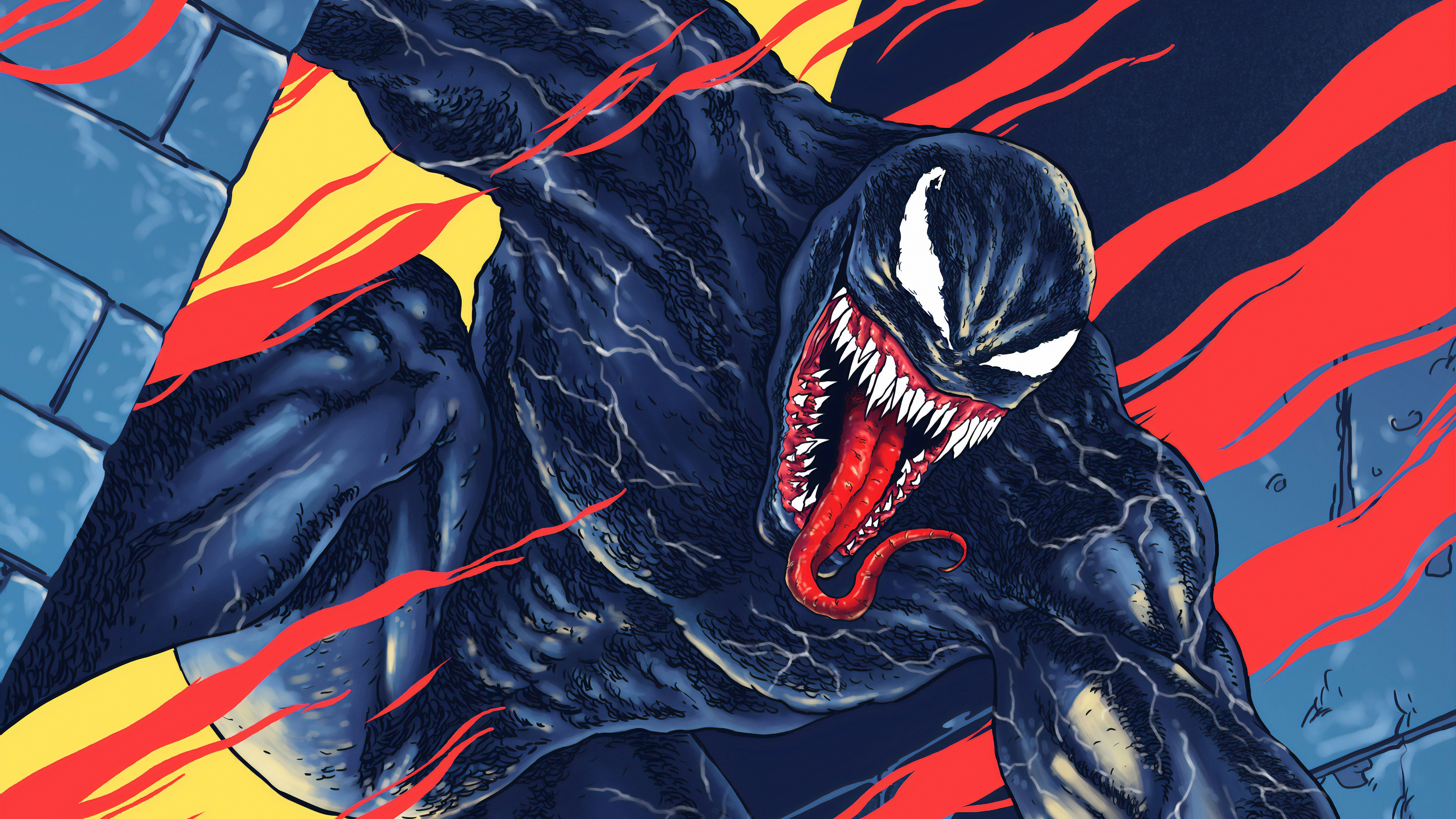 Marvel Comics Venom 3840x2160