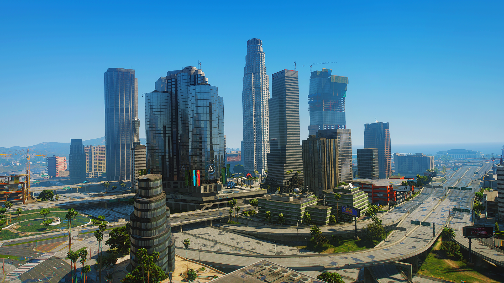 Los Santos Los Angeles NaturalVision Evolved Grand Theft Auto Grand Theft Auto V Graphics Redux PC G 1920x1080
