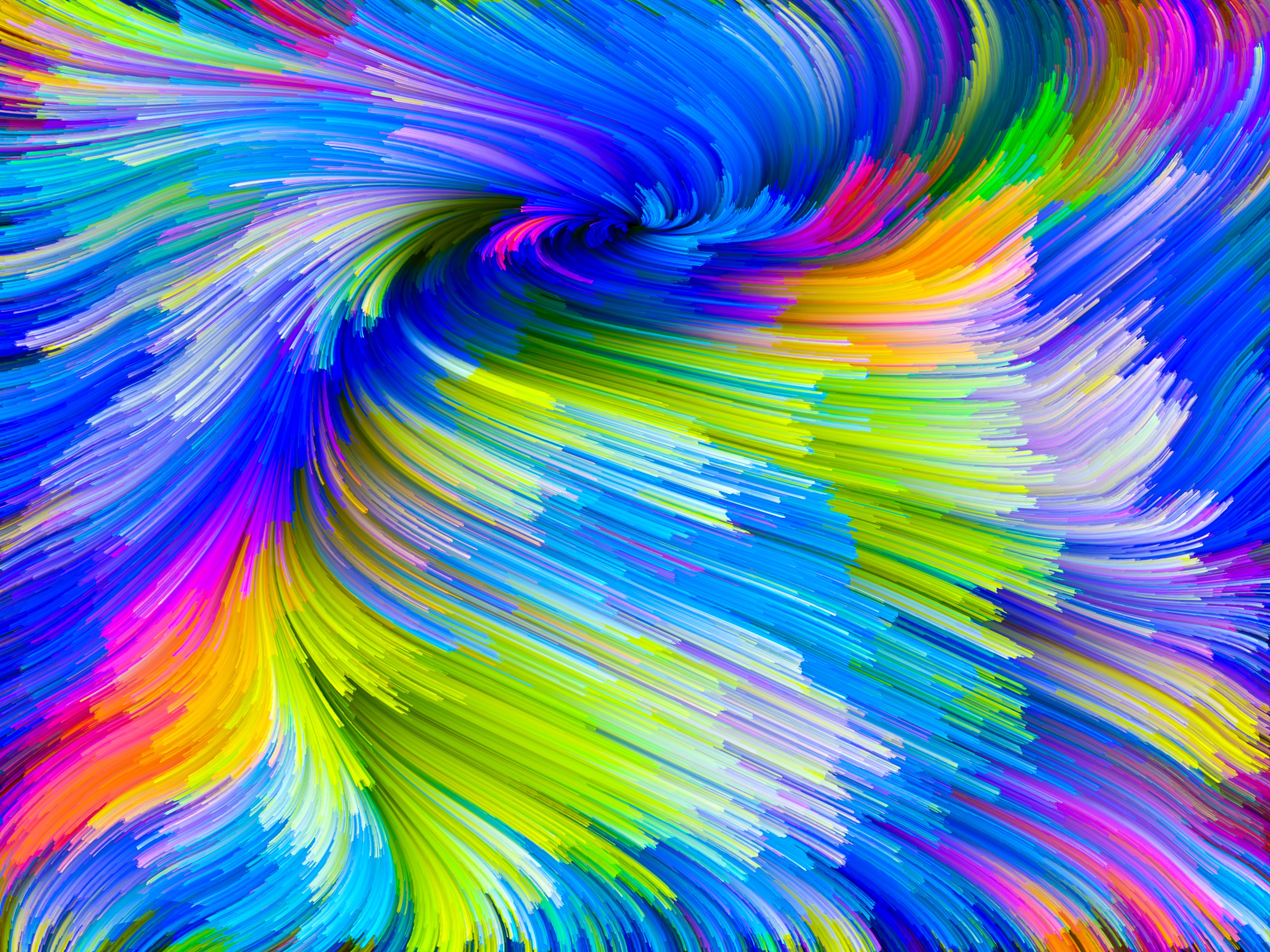 Artistic Colorful Colors Rainbow 3600x2700