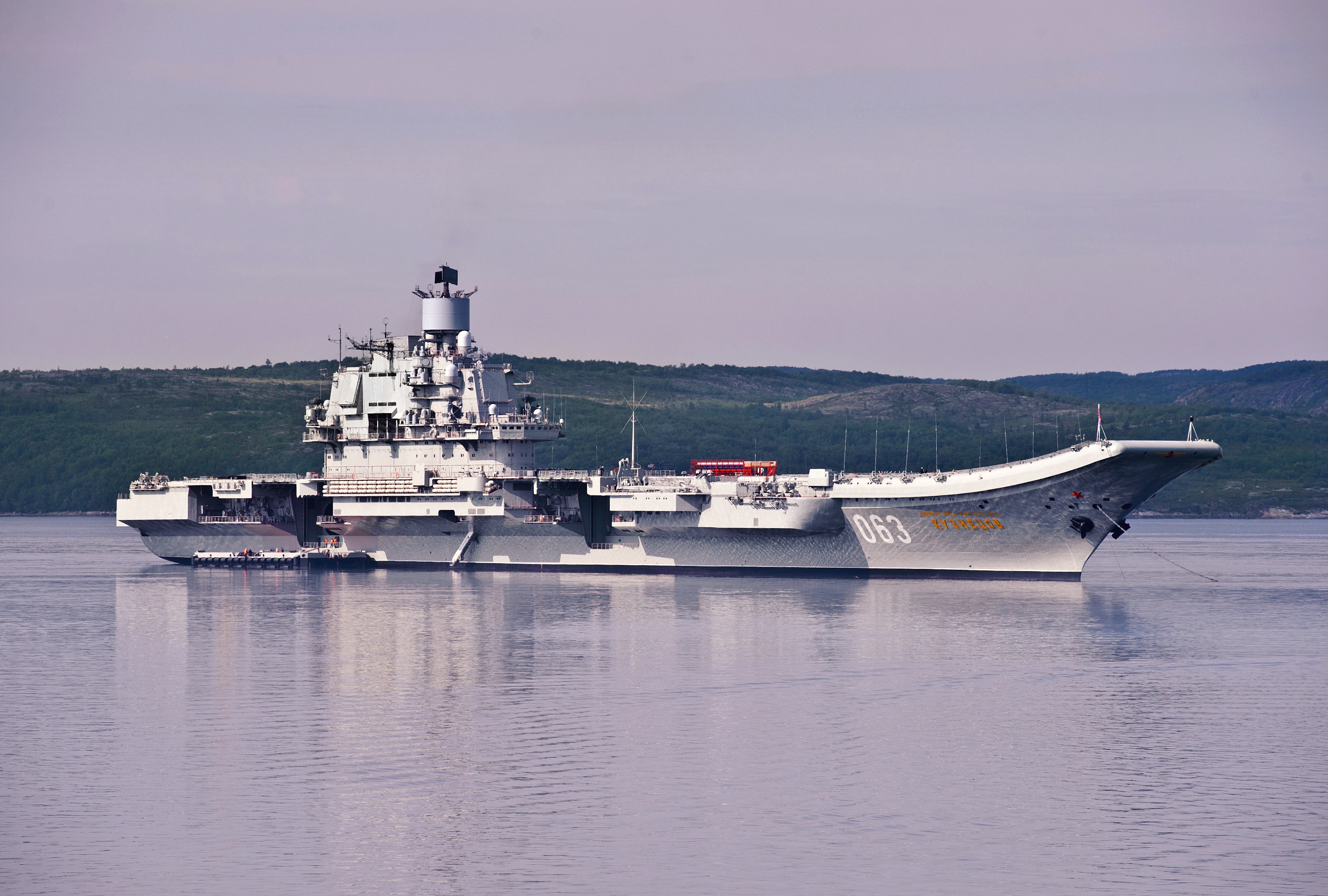 Aircraft Carrier Russian Aircraft Carrier Admiral Kuznetsov Warship 3975x2683