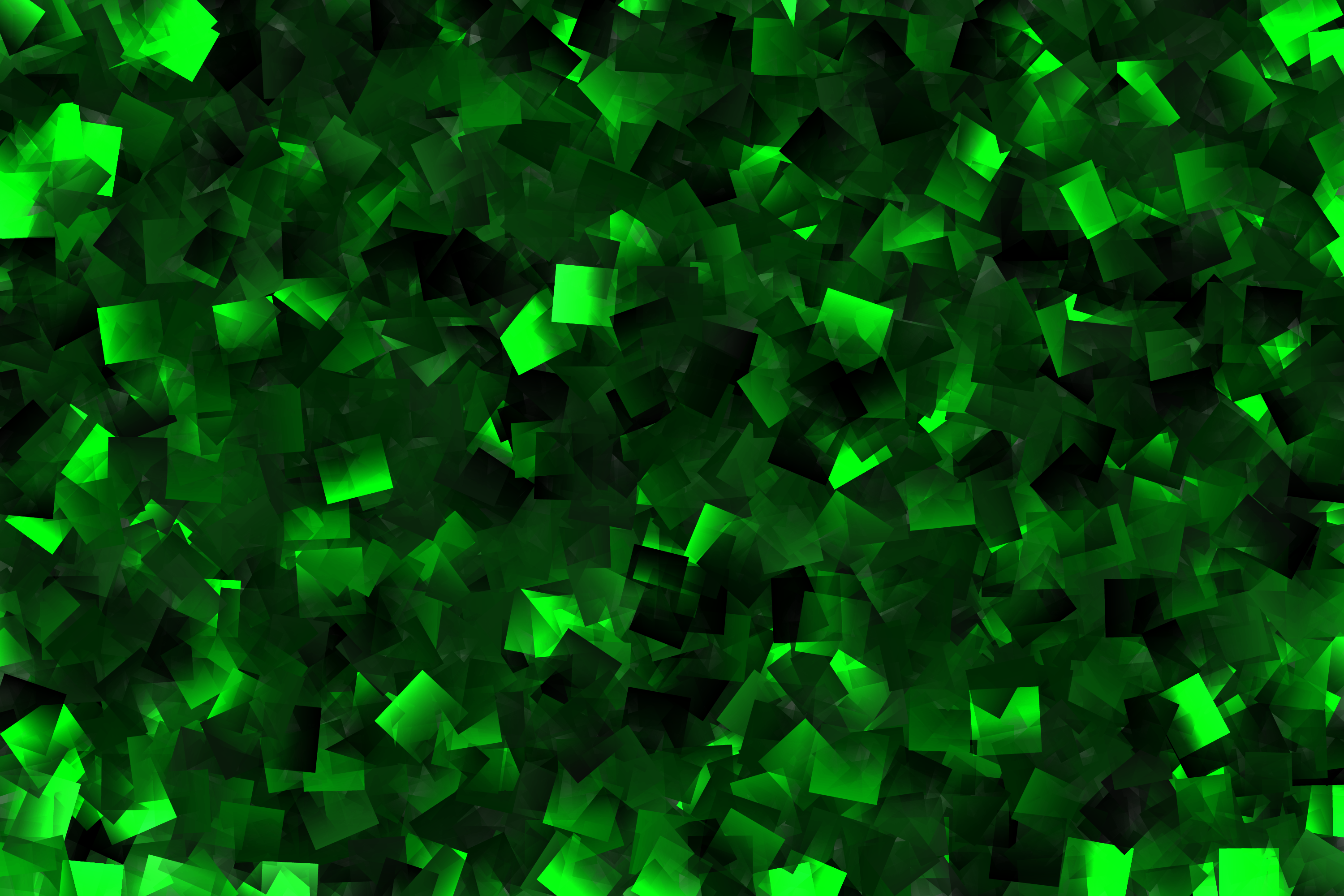 Green Pattern Square 3000x2000