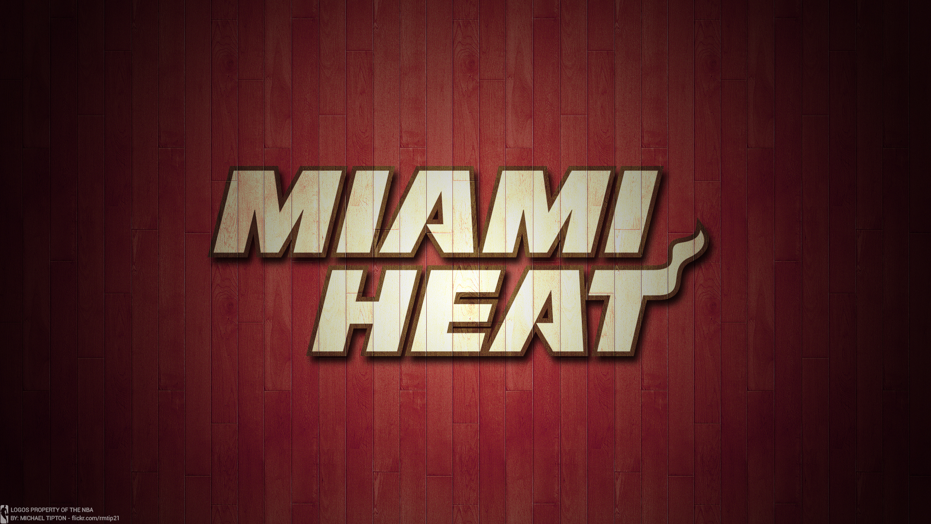 Basketball Emblem Miami Heat Nba 1920x1080