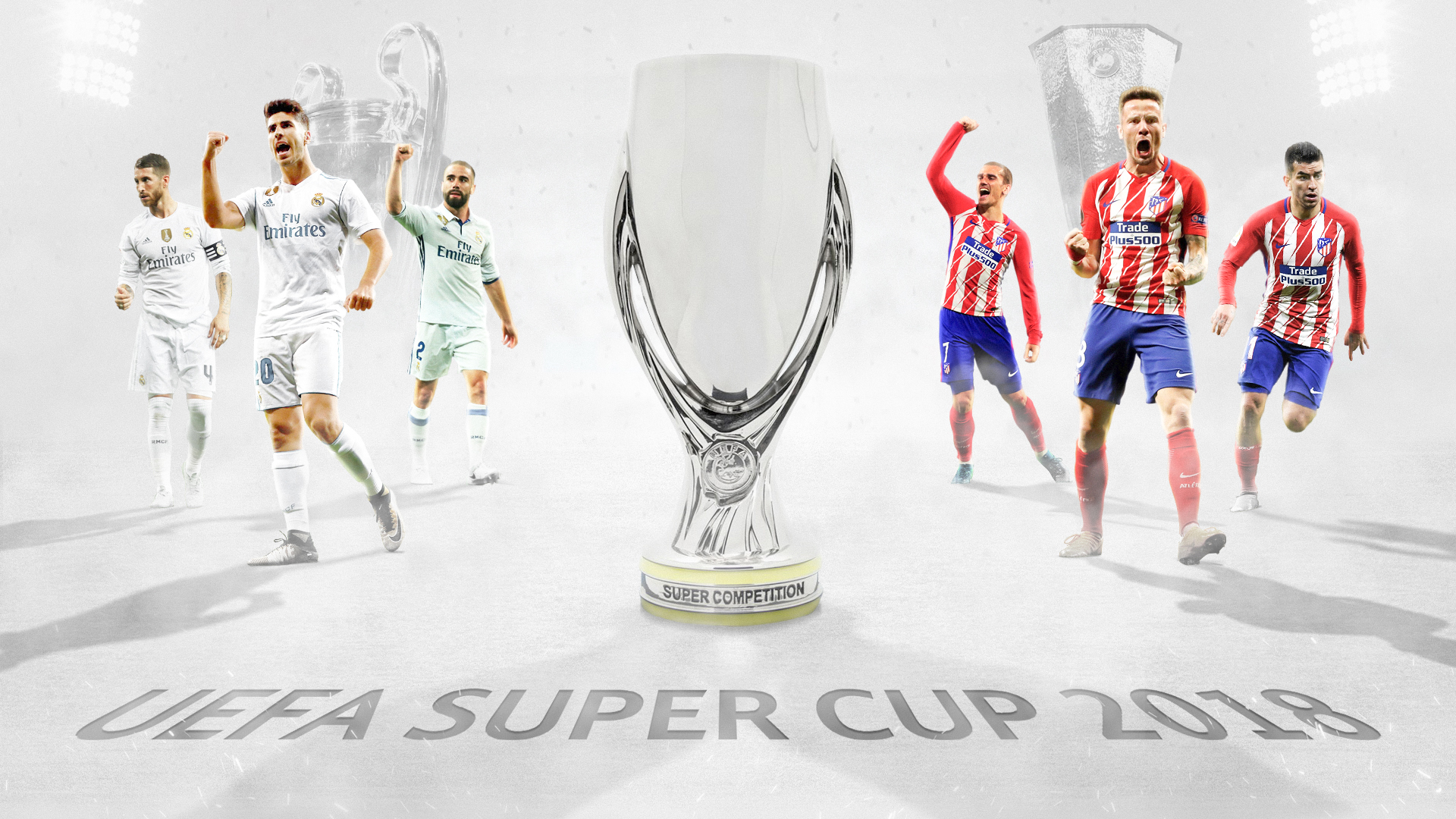 Atletico Madrid Real Madrid C F Soccer Uefa Super Cup 1920x1080