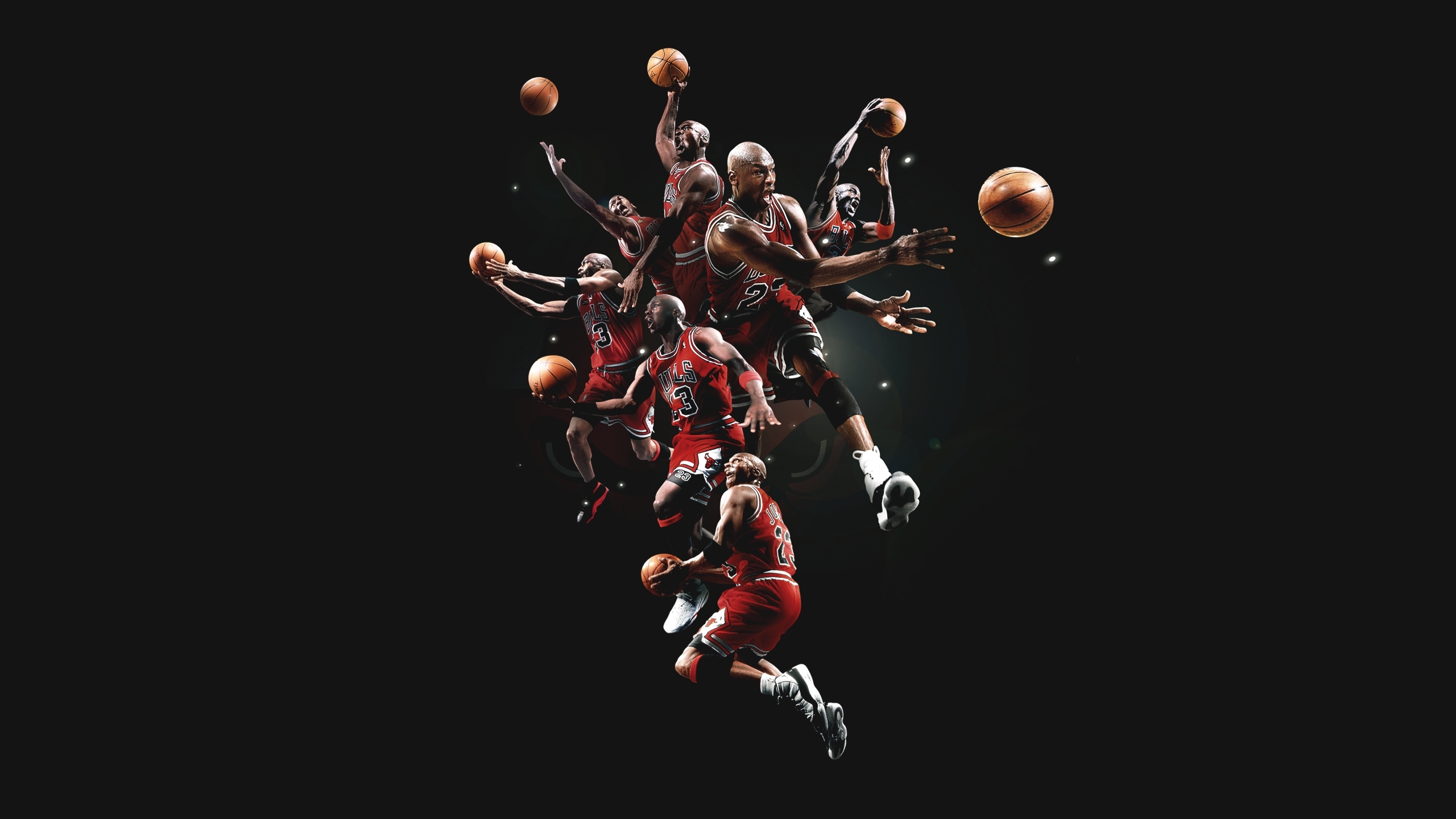 Basketball Chicago Bulls Michael Jordan Nba 2560x1440