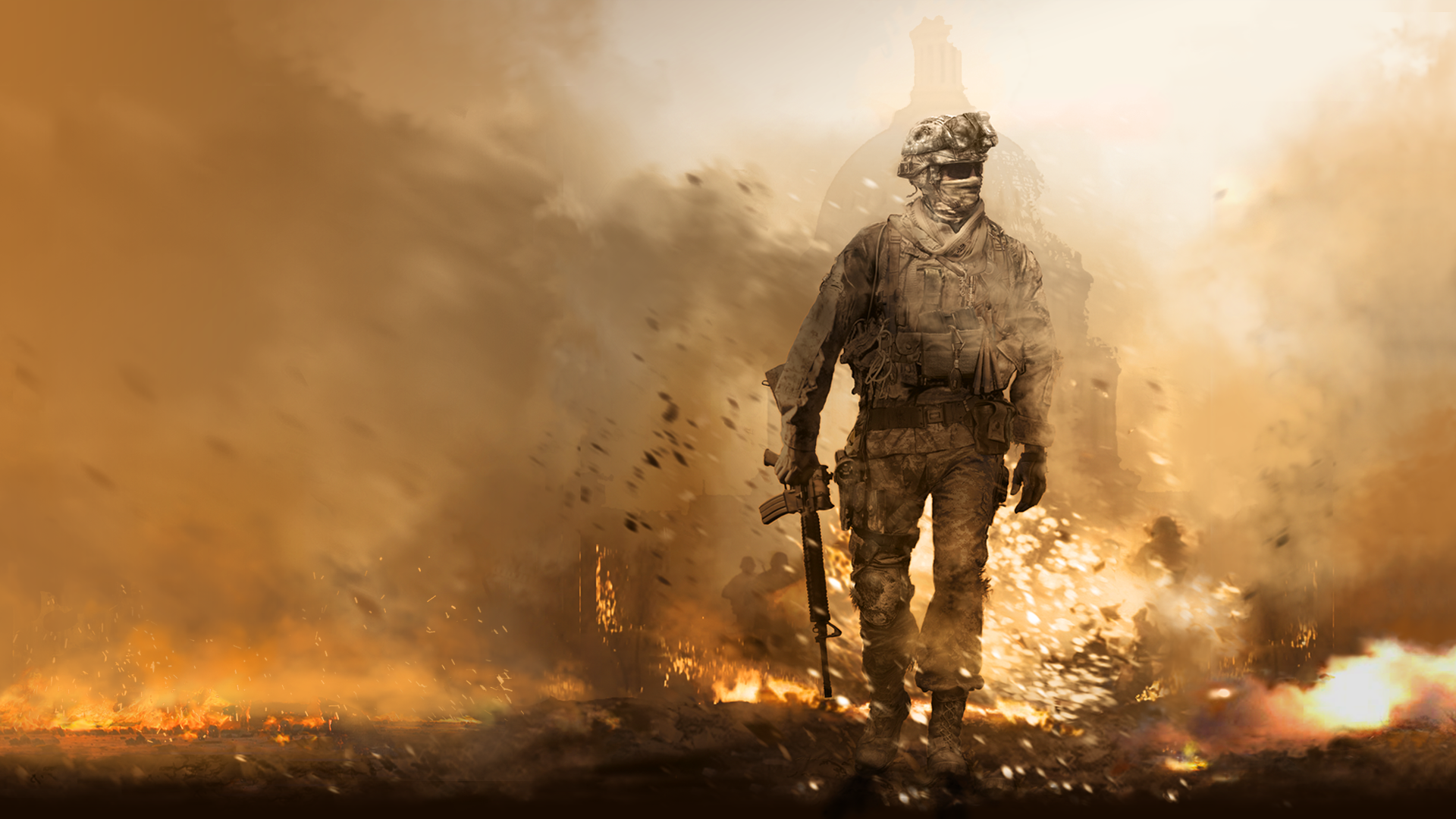 Modern Warfare 2 Soldier Call Of Duty Modern Warfare 2 Video Games 1920x1080