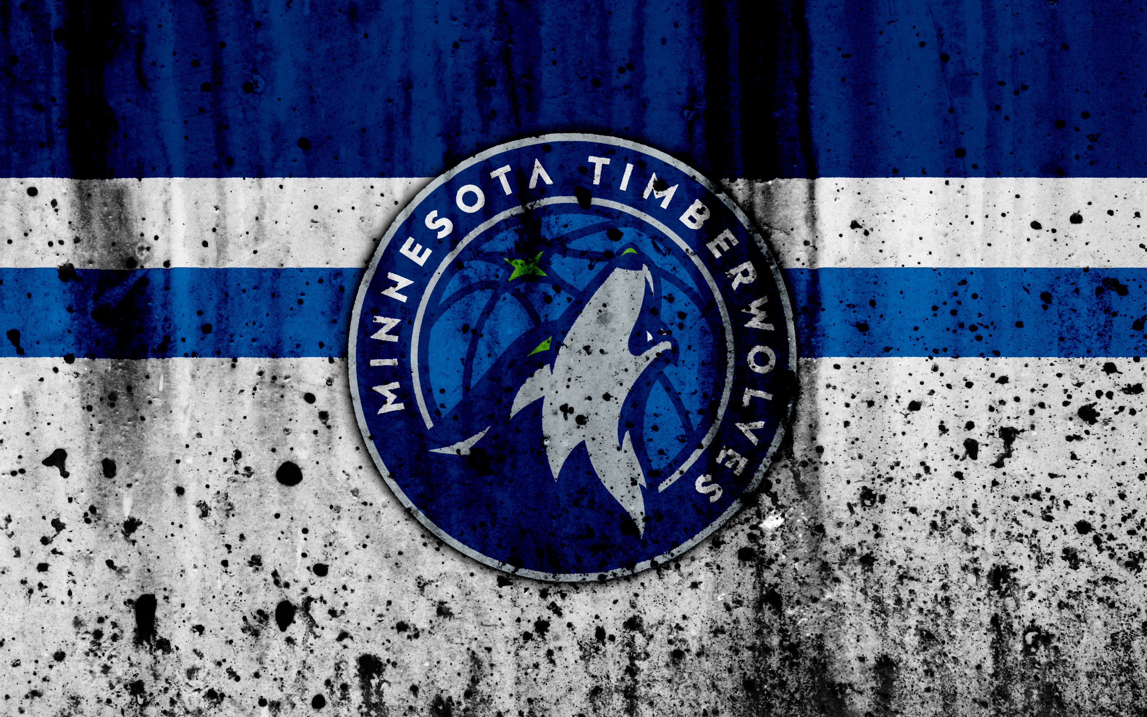 Basketball Logo Minnesota Timberwolves Nba 3840x2400