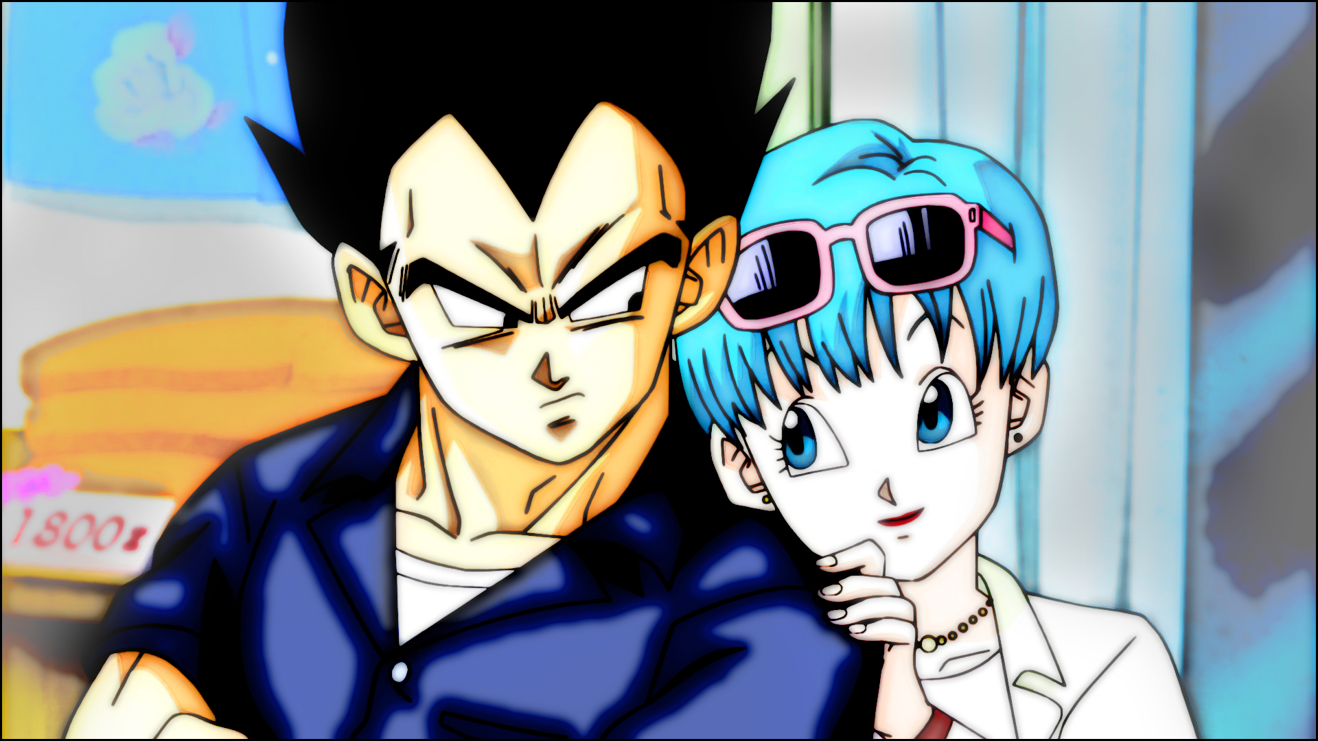 Dragon Ball Super Bulma Vegeta Couple Dragon Ball Z 1920x1080