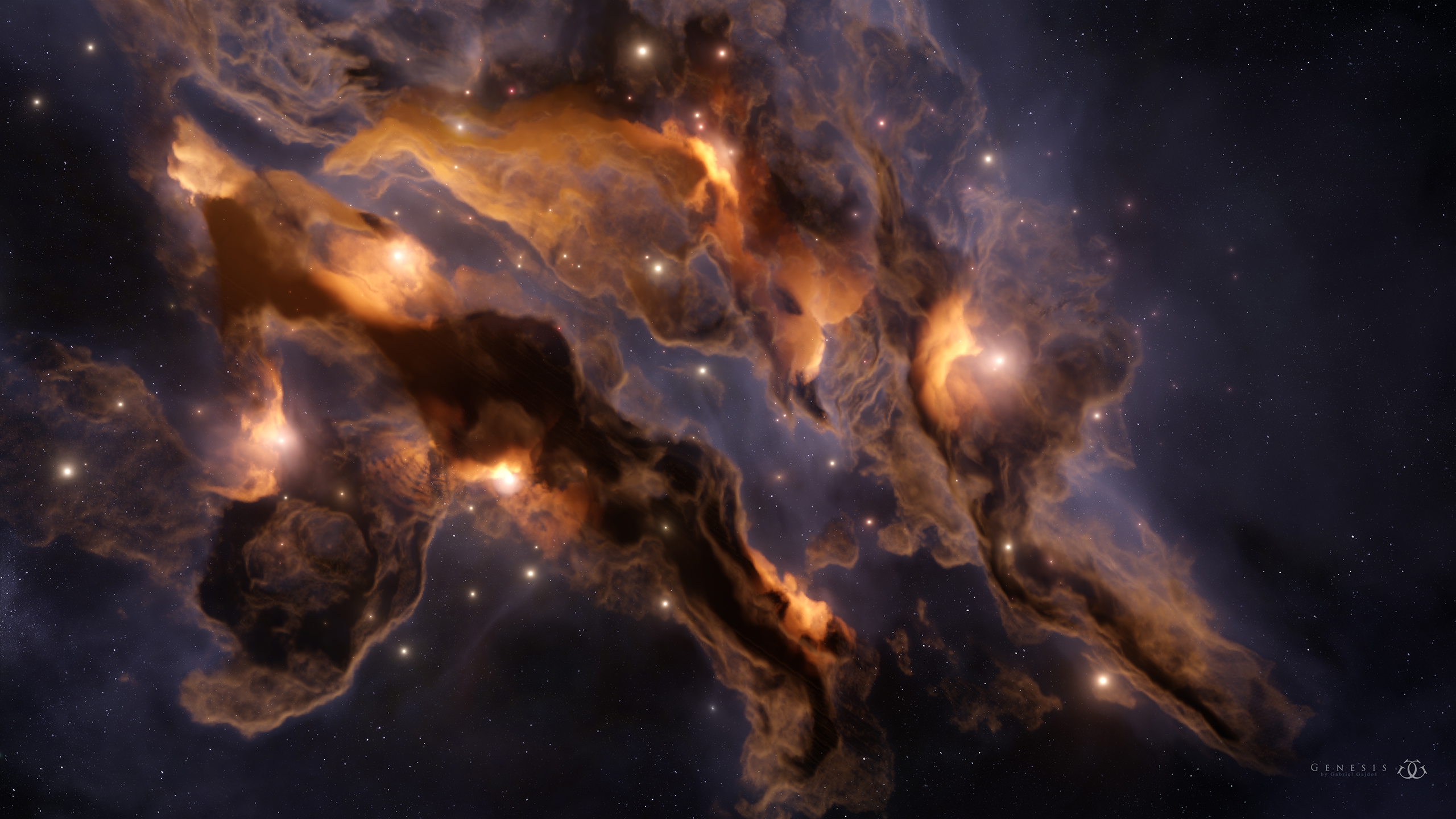 Sci Fi Nebula 2560x1440