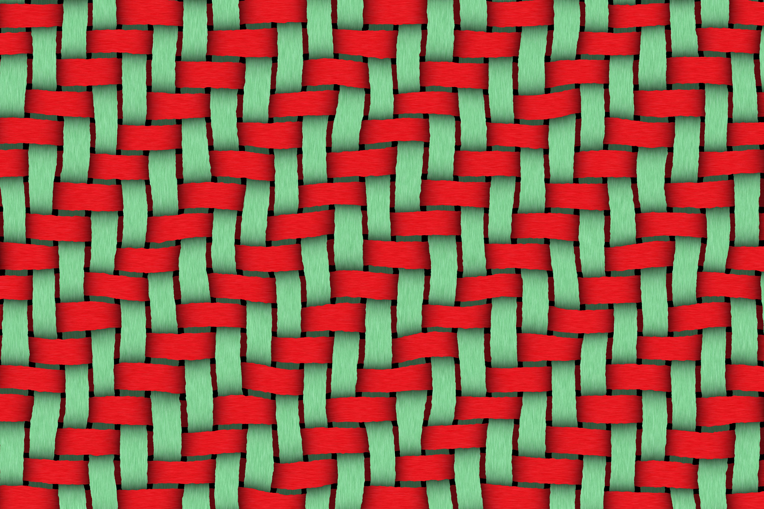 Abstract Colorful Digital Art Green Pattern Red Texture 3000x2000