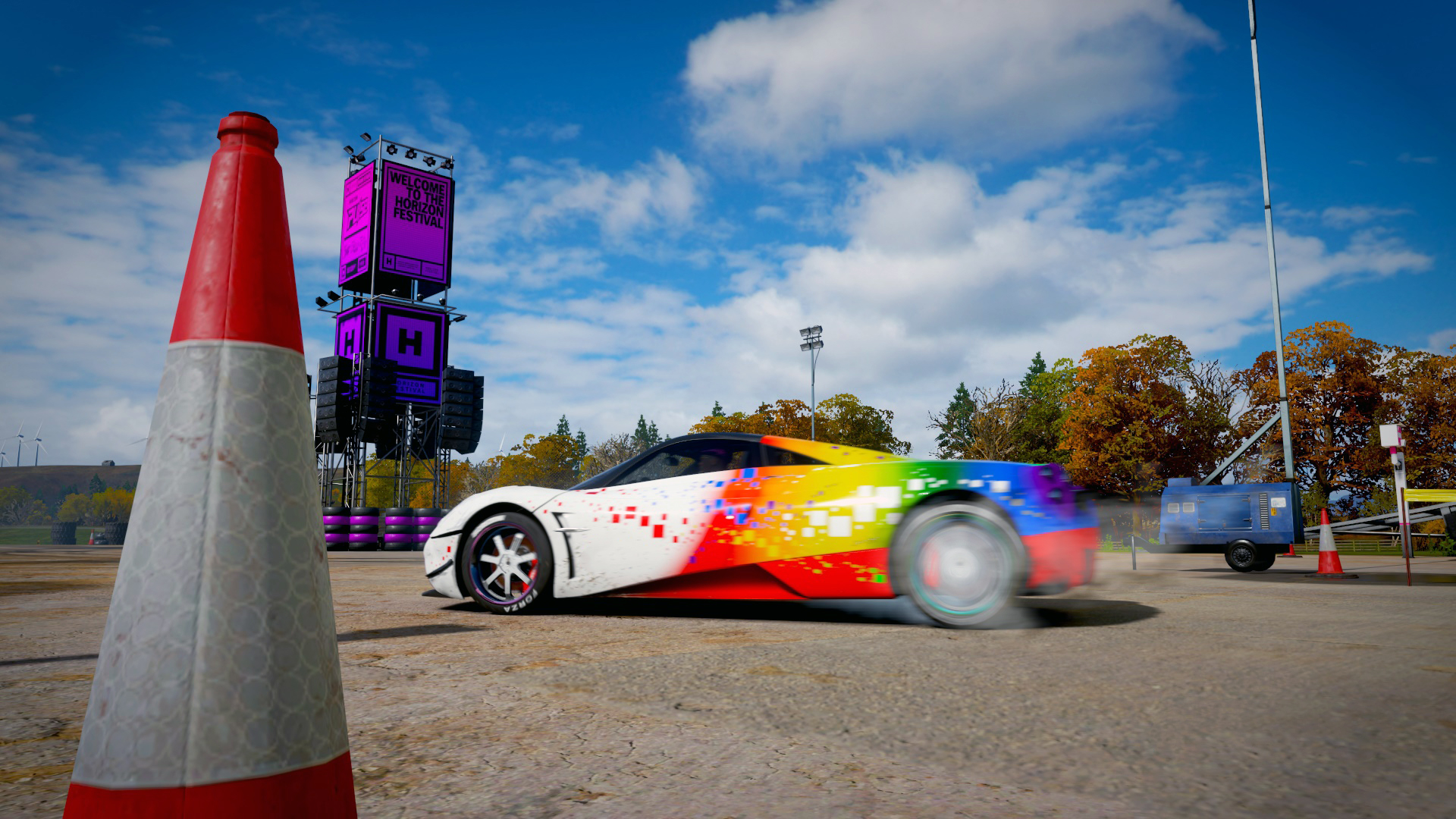Forza Horizon 4 In Game Car Racer Colorful 1920x1080