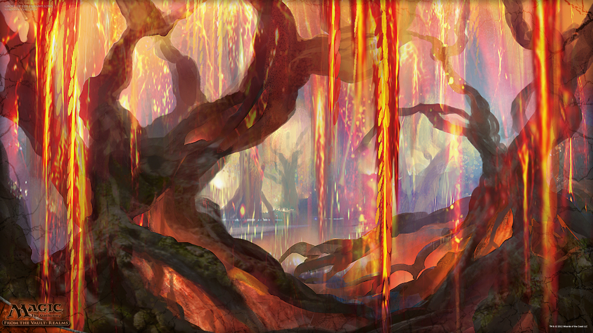 Grove Of The Burnwillows Magic The Gathering 1920x1080
