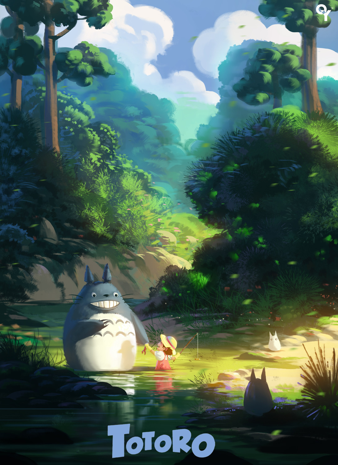 Anime Girls Studio Ghibli Nature Totoro My Neighbor Totoro 1089x1500