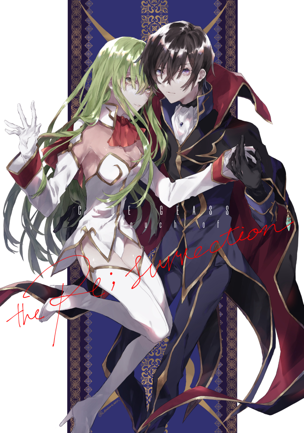 Code Geass Lamperouge Lelouch Anime Boys Portrait Display C C Code Geass 1000x1422