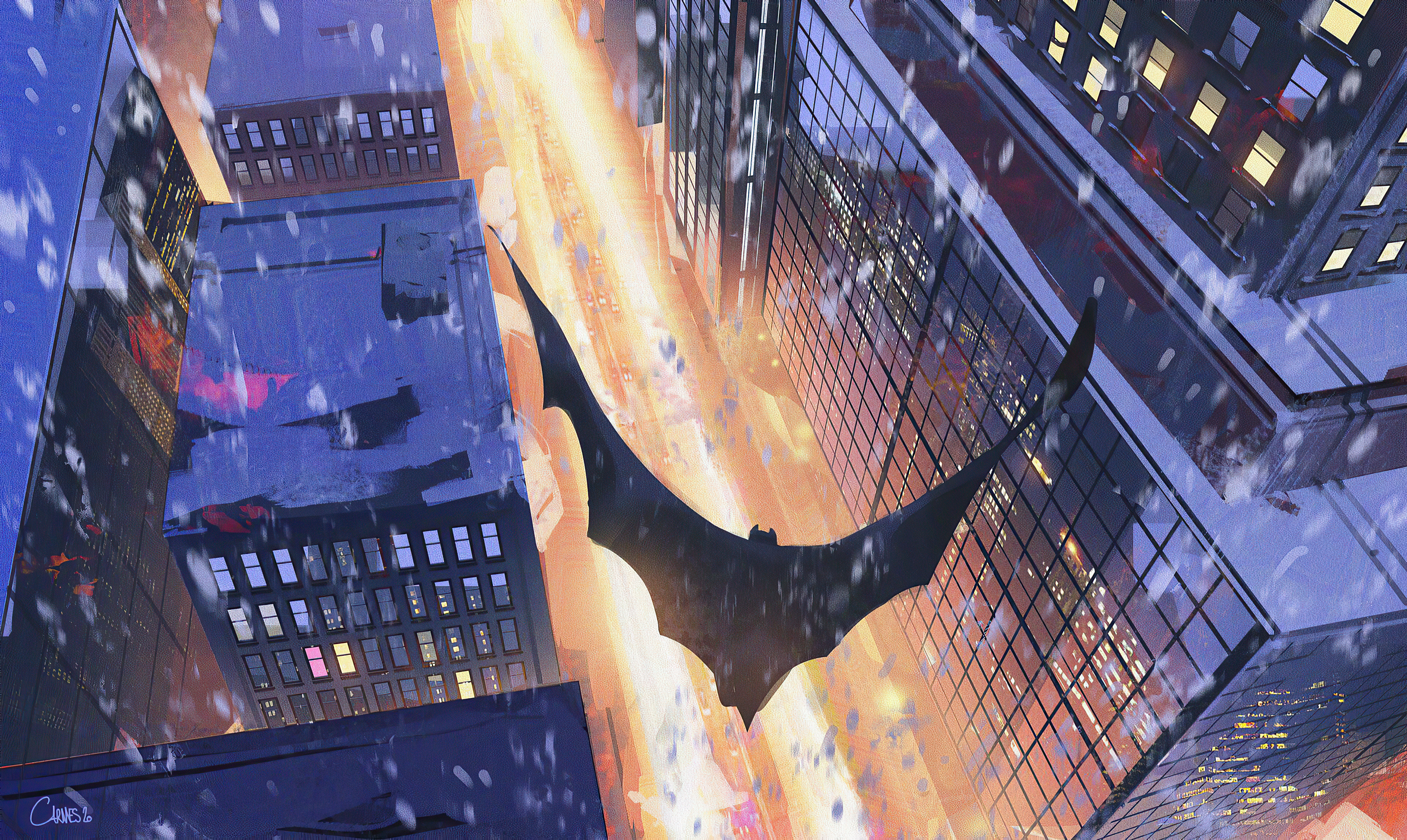 Batman Dc Comics Gotham City 3840x2294