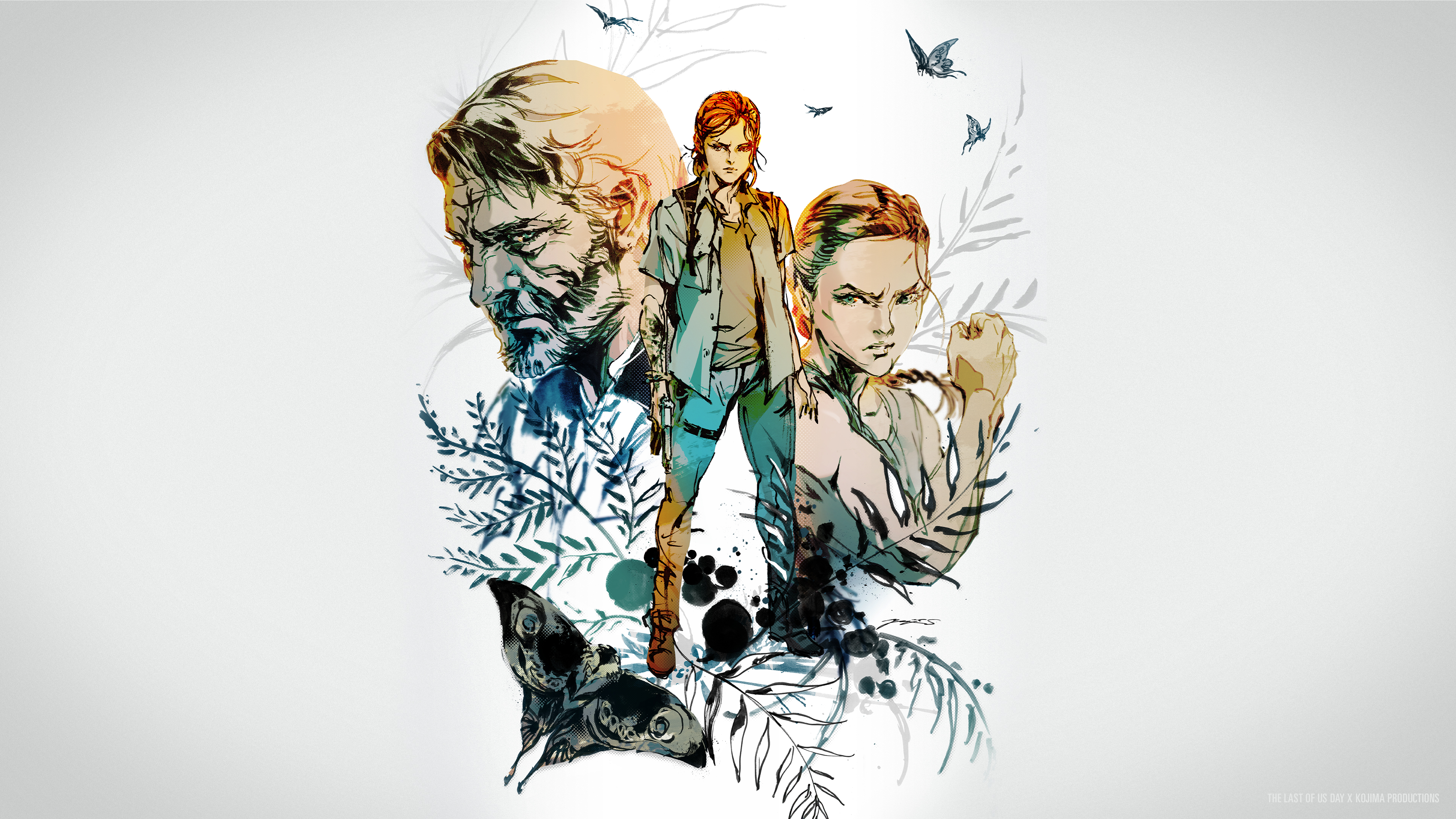 The Last Of Us Ellie Joel Kojima Productions Naughty Dog PlayStation Video Games Abby 3840x2160