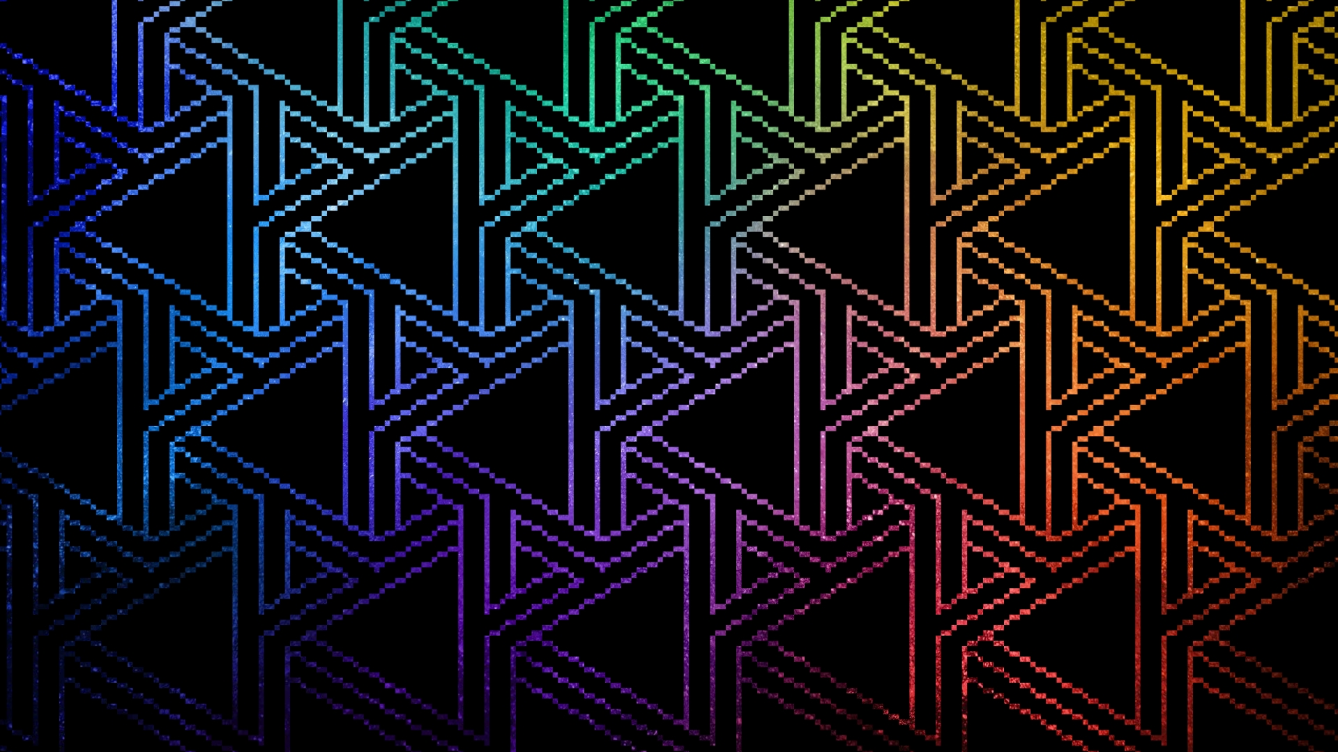 Geometry Geometric Figures Triangle Square Pixel Art Pixels 1919x1079
