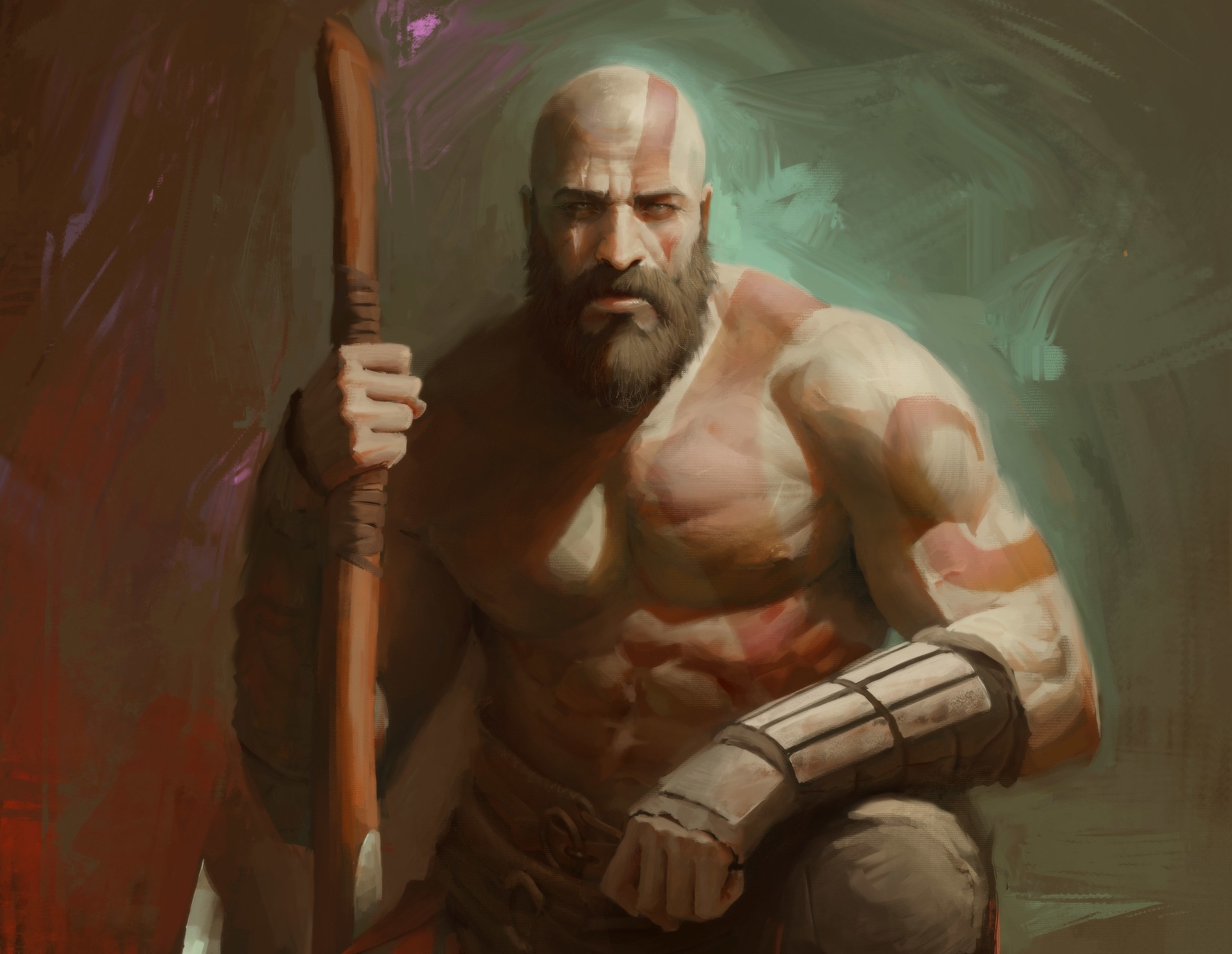 God Of War Kratos God Of War 1920x1486