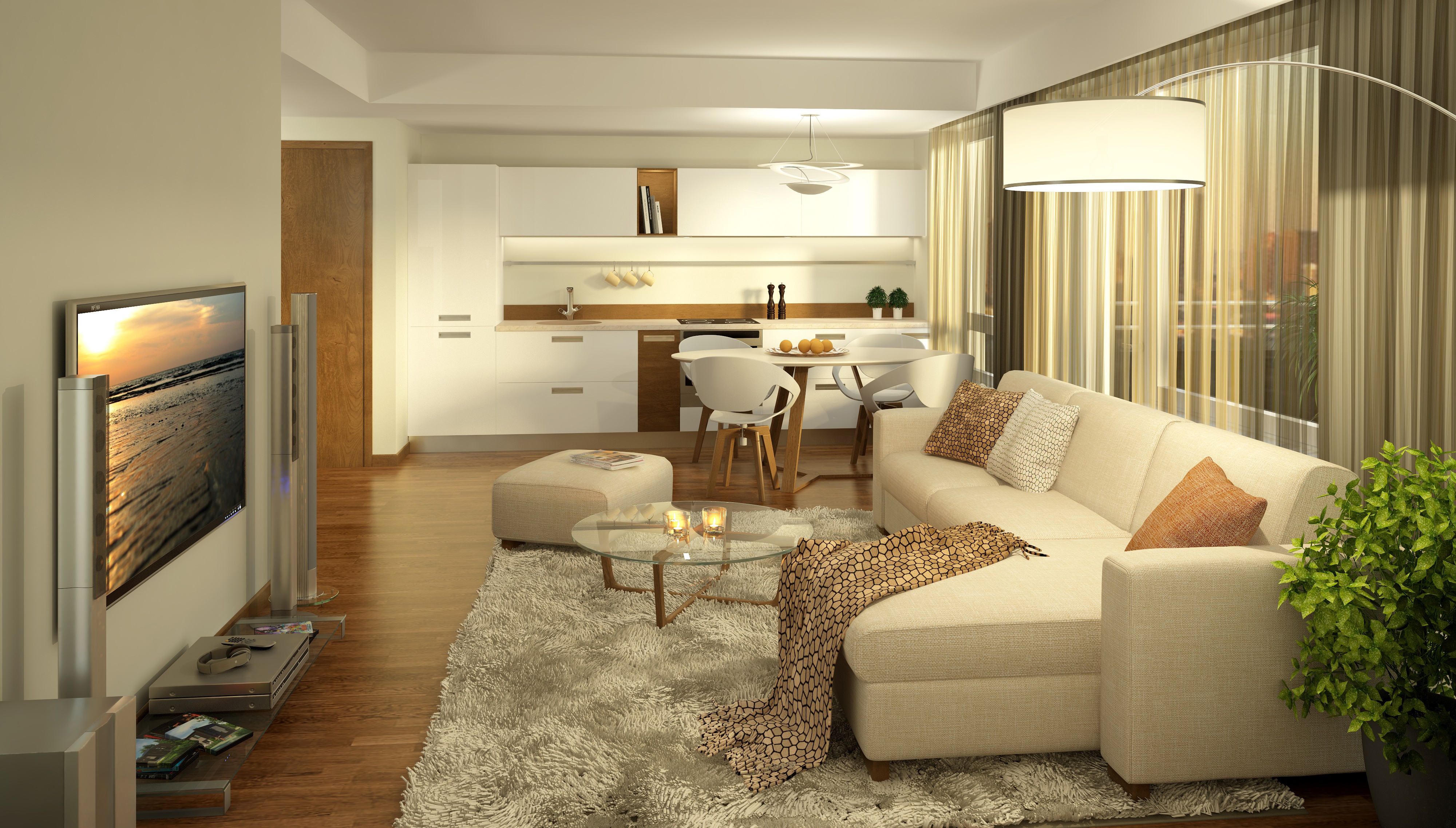 Design Furniture Living Room Room Sofa 4000x2277