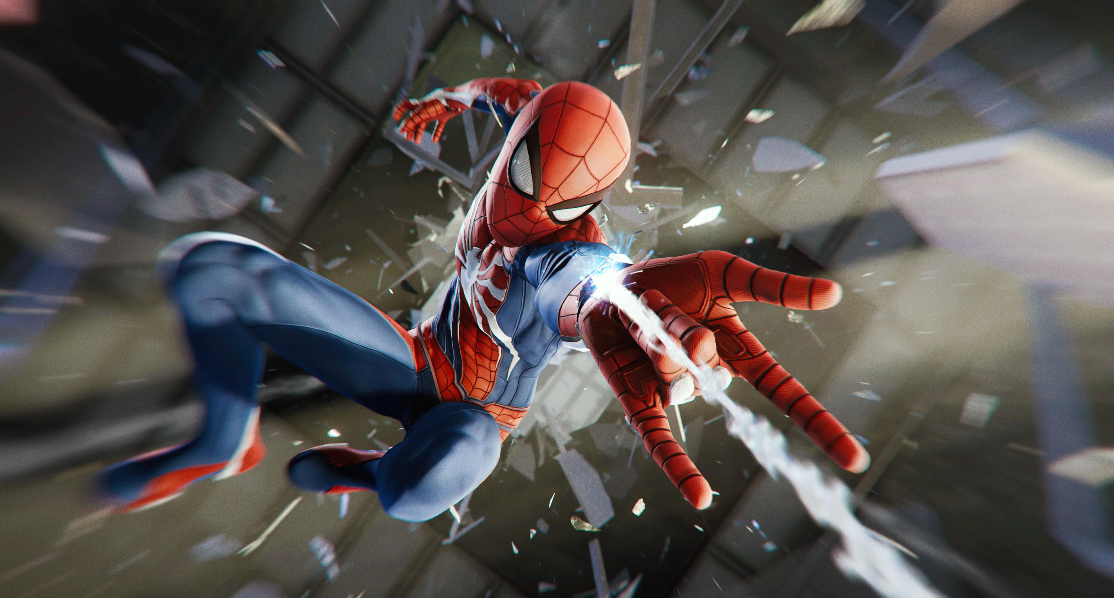 Peter Parker Spider Man Spider Man Ps4 Superhero 3840x2061