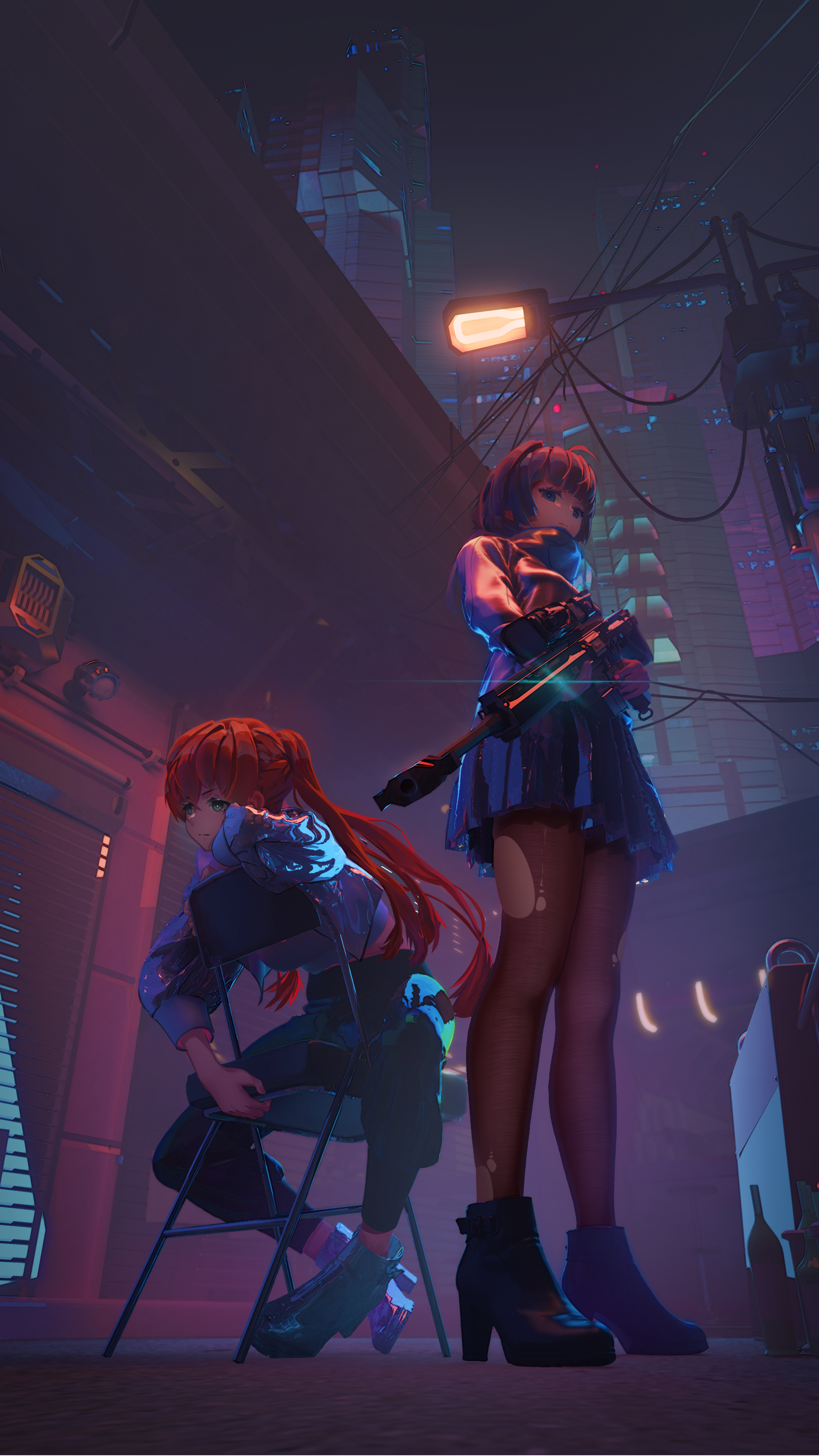 Anime Anime Girls Neon Genesis Evangelion Portrait Display Asuka Langley Soryu Mei Honkai Impact Gao 3172x5639