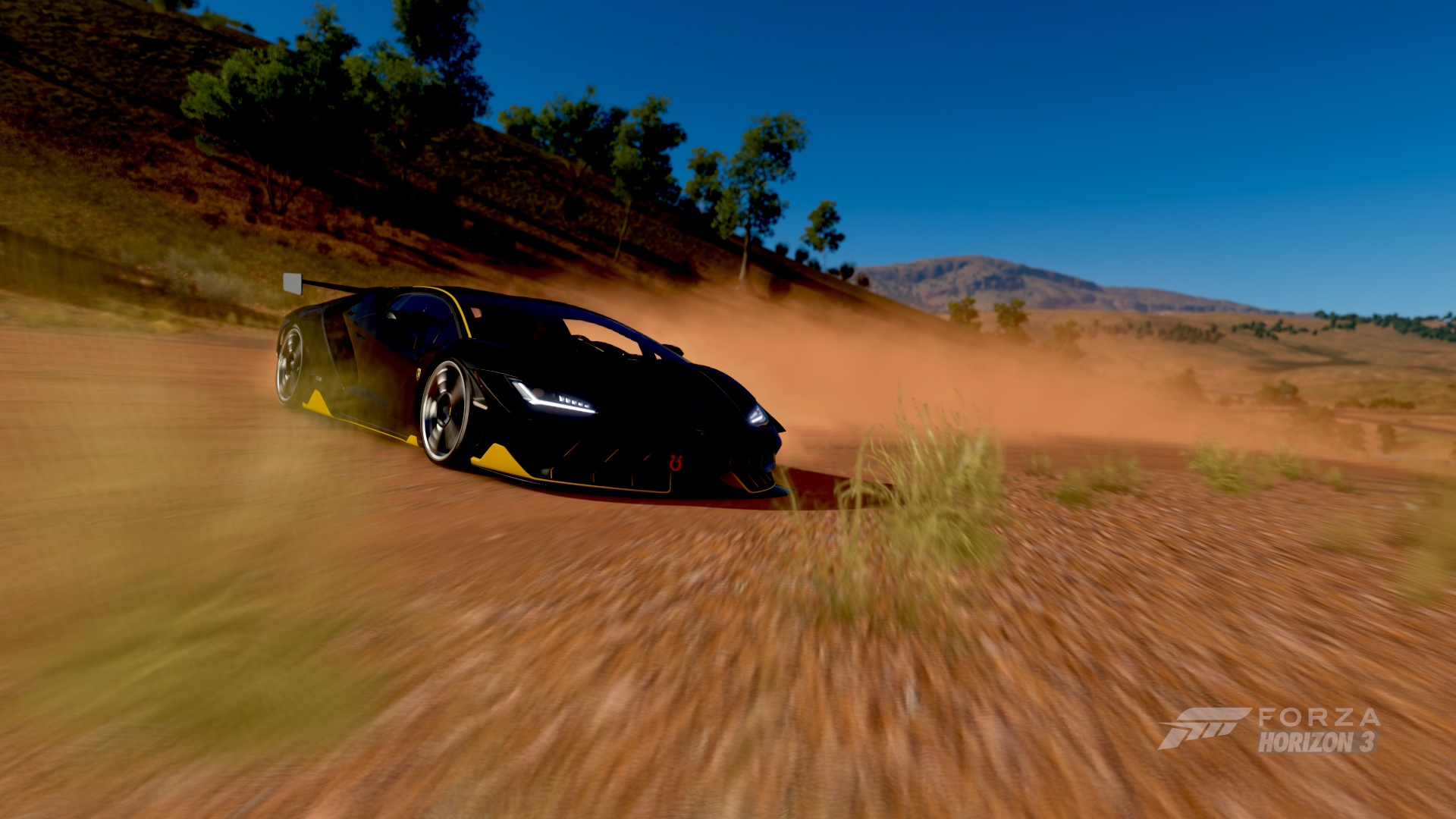 Car Forza Horizon 3 Lamborghini Centenario Video Game 1920x1080