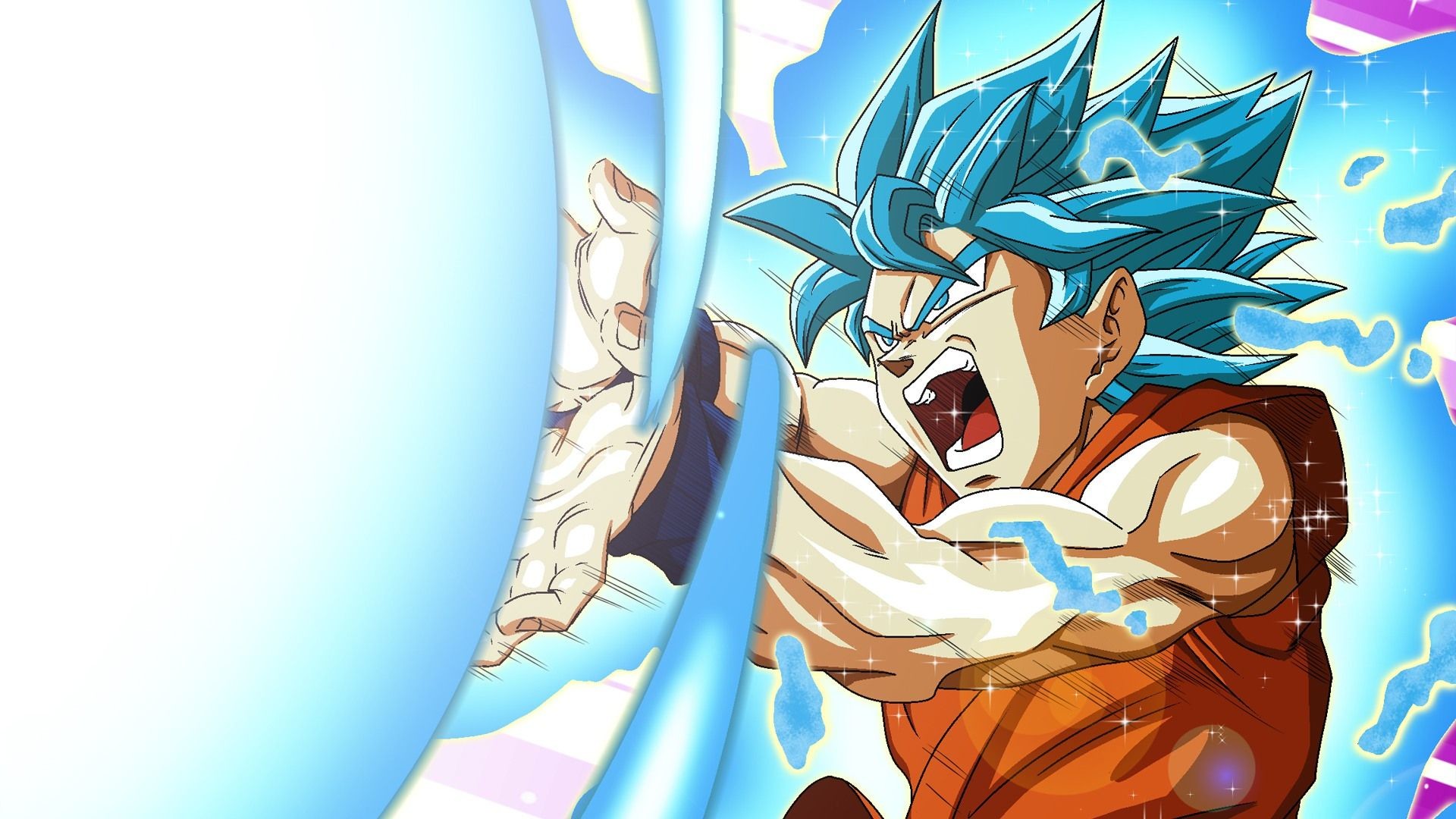 Dragon Ball Super Goku Kamehameha Super Saiyan Blue 1920x1080