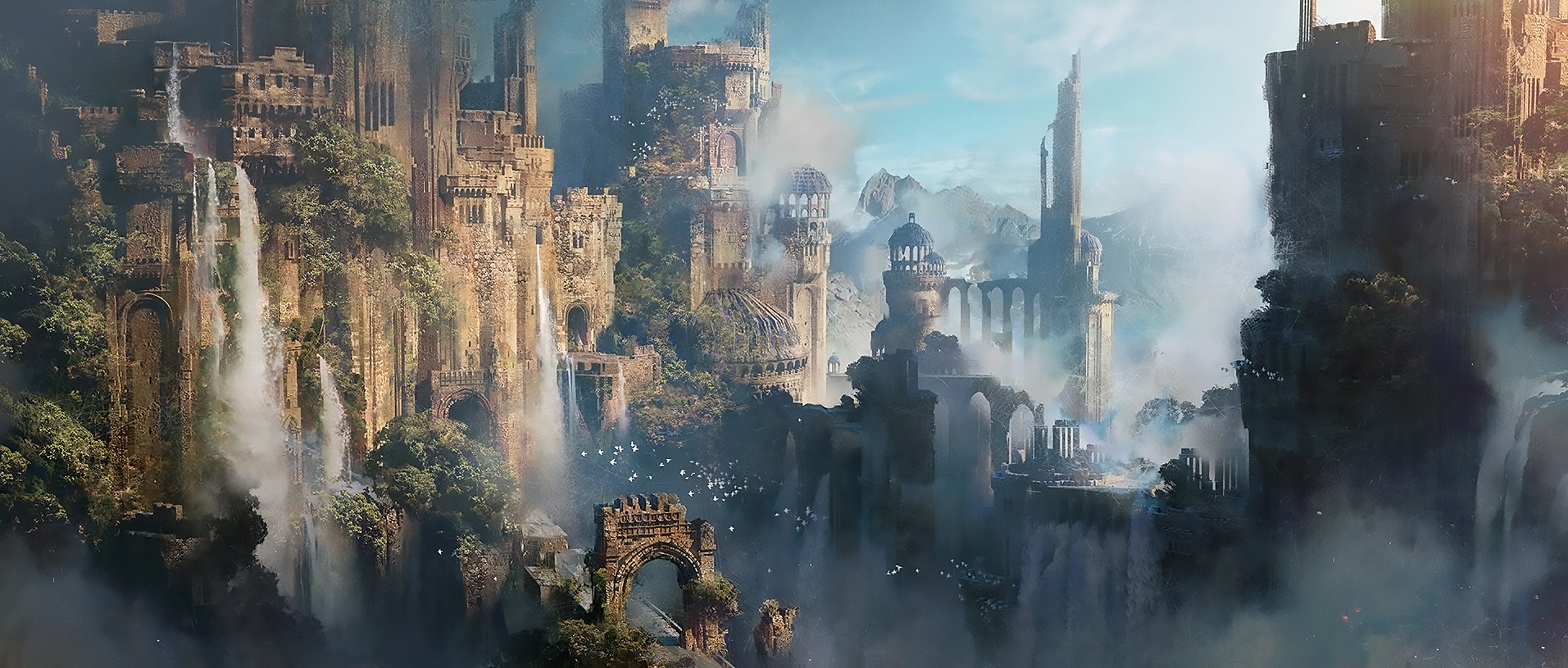 Fantasy Ruin 2535x1080