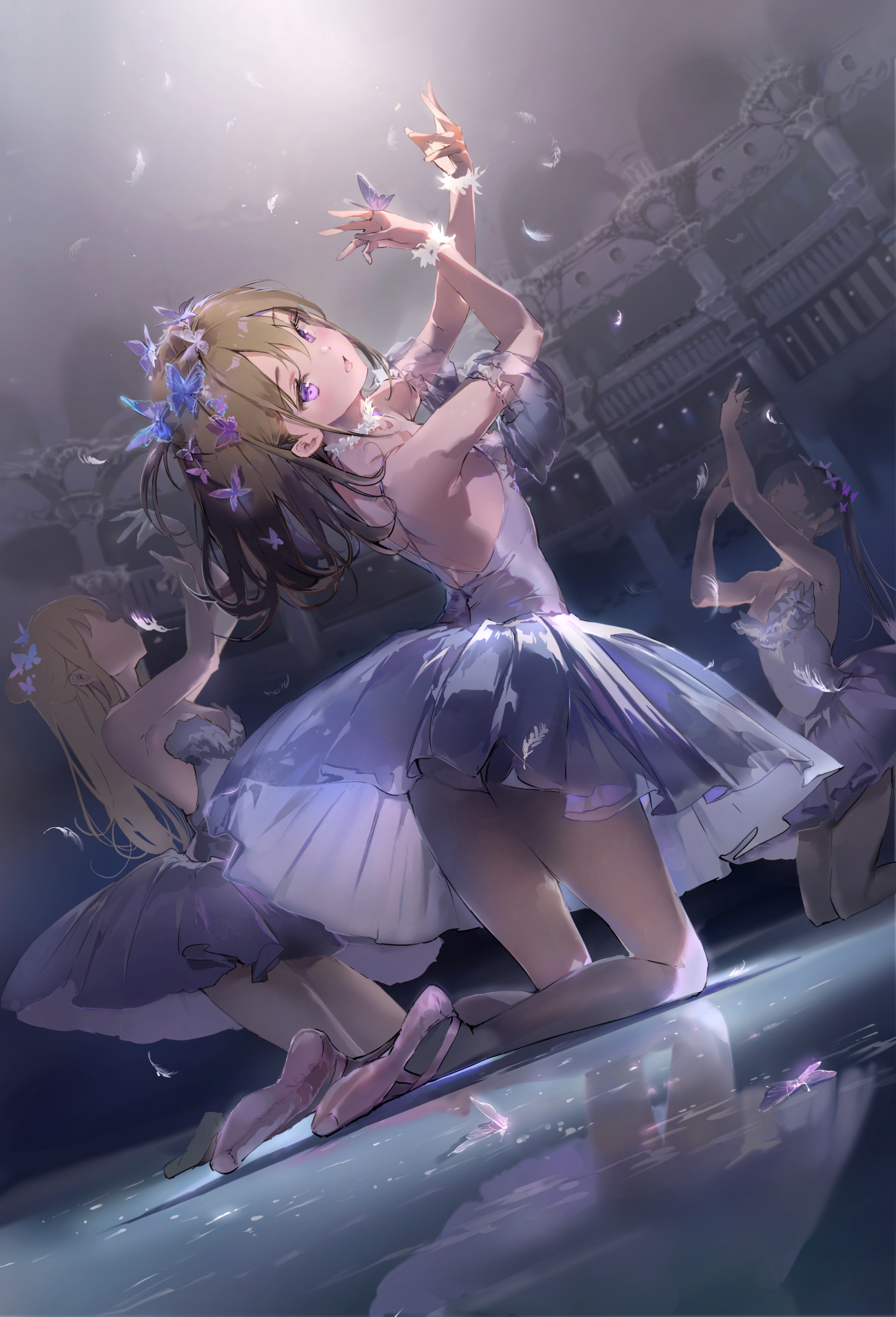 Anime Anime Girls Digital Art Artwork 2D Portrait Display Vertical Anmi Ballet Dress 1300x1909