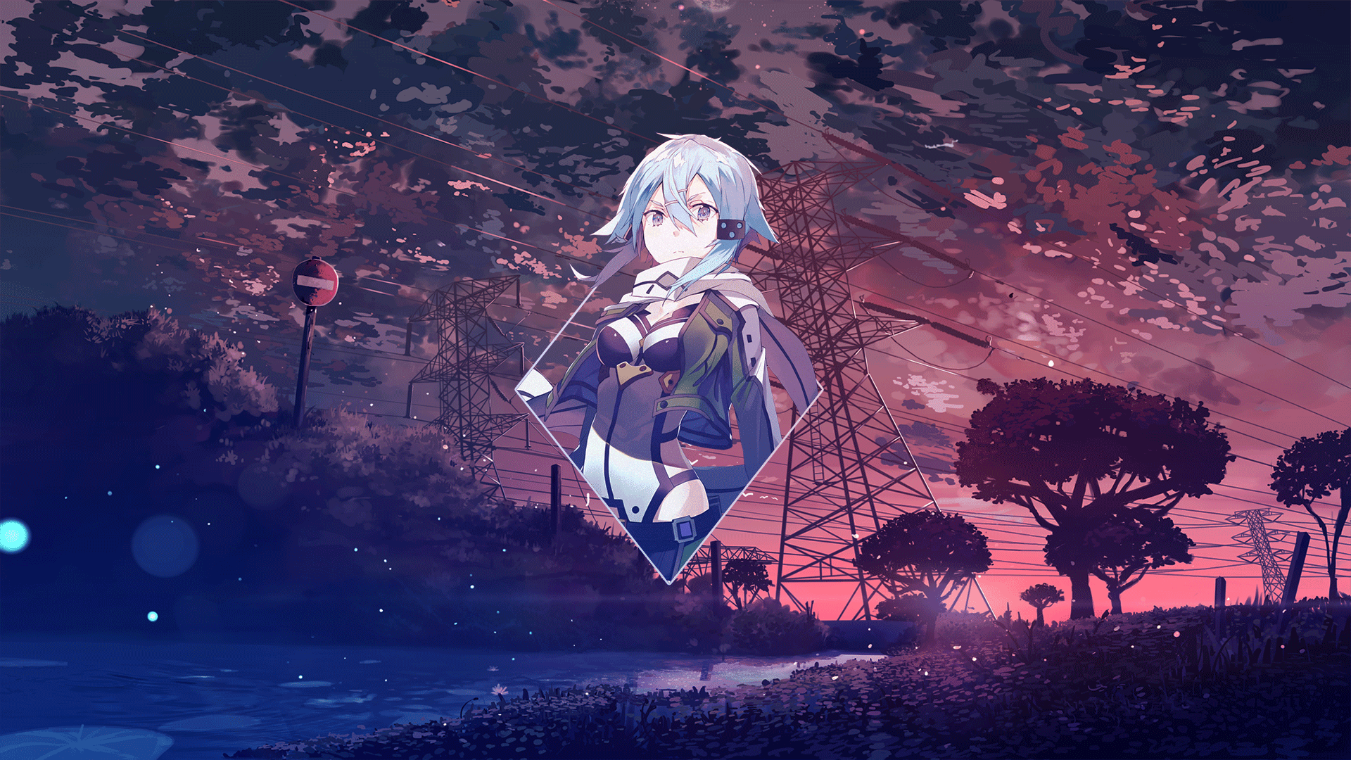 Shinon Sword Art Online Sword Art Online Sword Art Online Fatal Bullet Anime Anime Girls Picture In  1920x1080