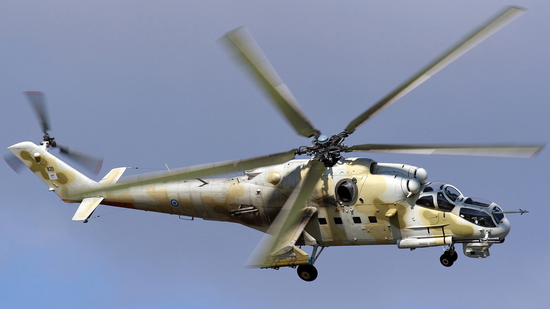 Aircraft Attack Helicopter Helicopter Mil Mi 35 1920x1080