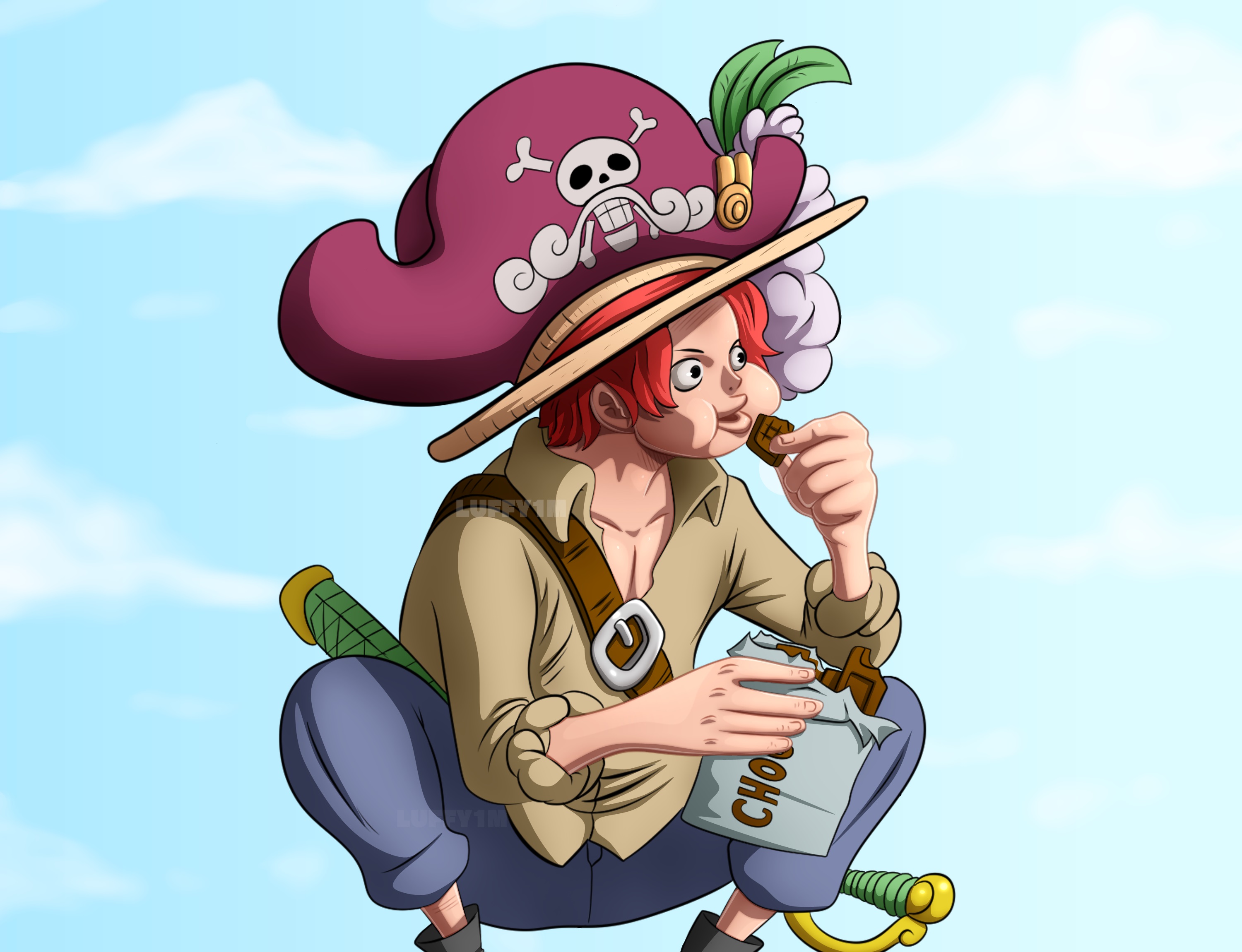 Shanks One Piece 3000x2300