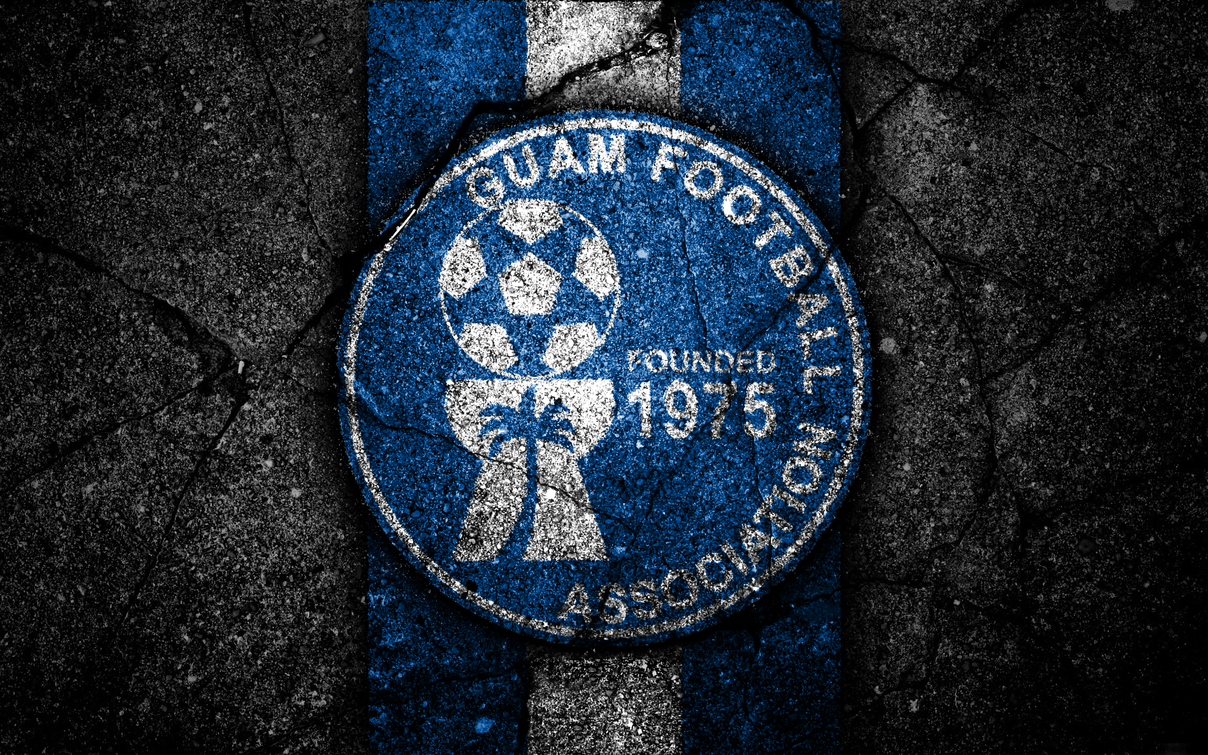 Emblem Guam Logo Soccer 3840x2400
