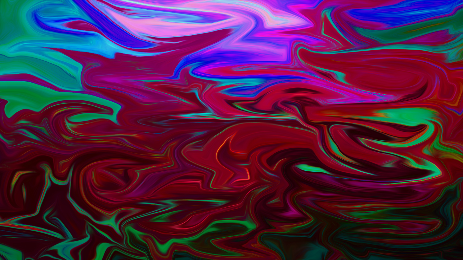 Abstract Drawing Digital Art Artwork Colorful Fluid Liquid 1920x1080