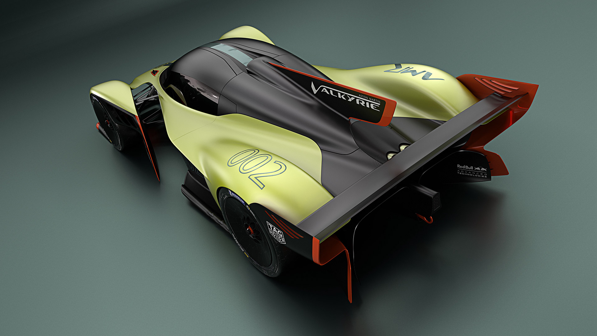 Aston Martin Valkyrie Amr Pro Car Race Car Sport Car Yellow Car 1920x1080