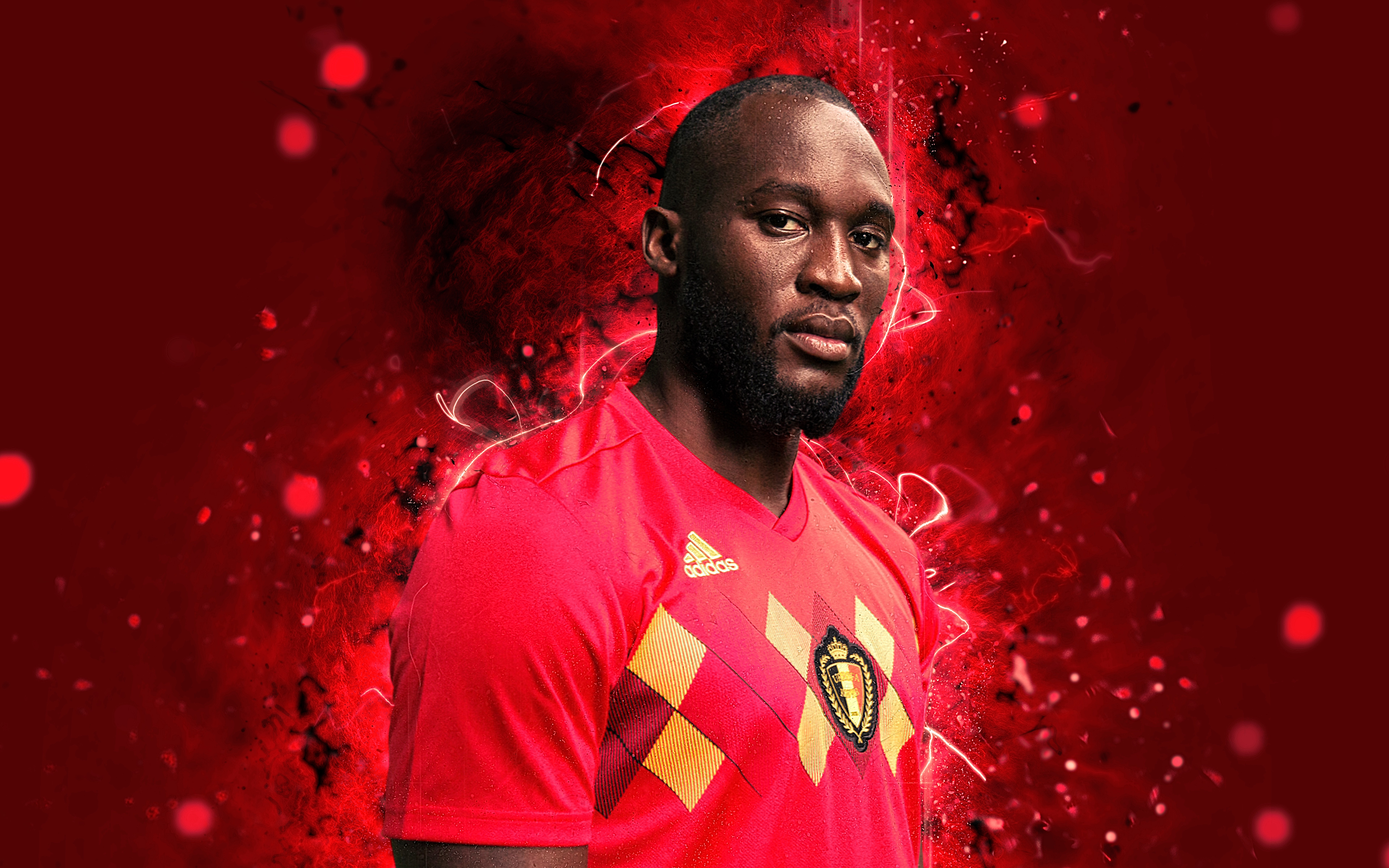 Belgian Romelu Lukaku Soccer 3840x2400