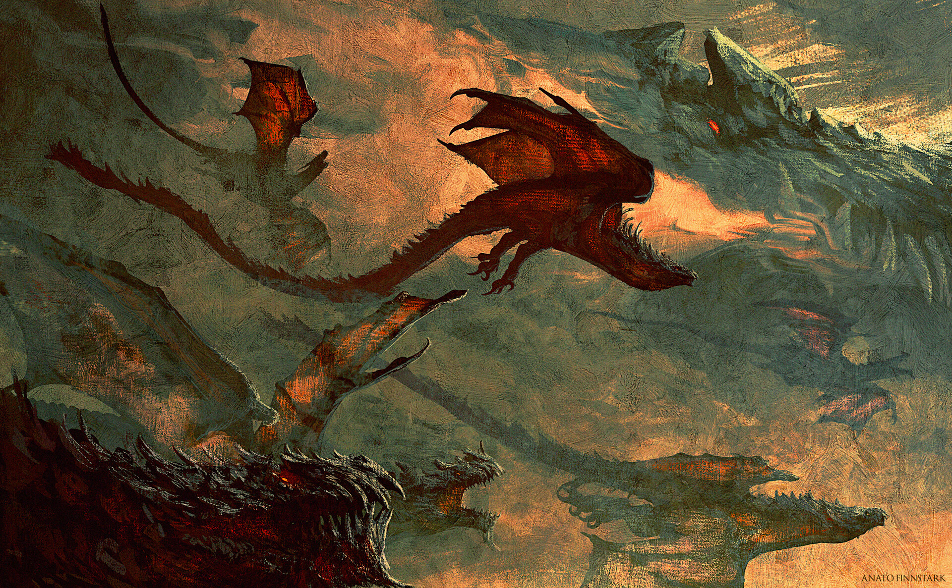 Artwork Fantasy Art Dragon 1920x1187