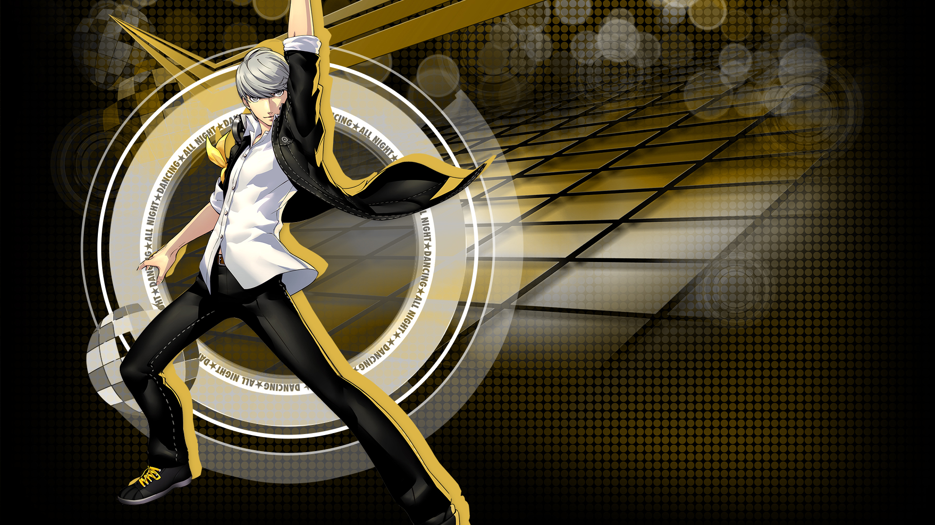 Persona 4 Dancing All Night Video Game Yu Narukami 1920x1080